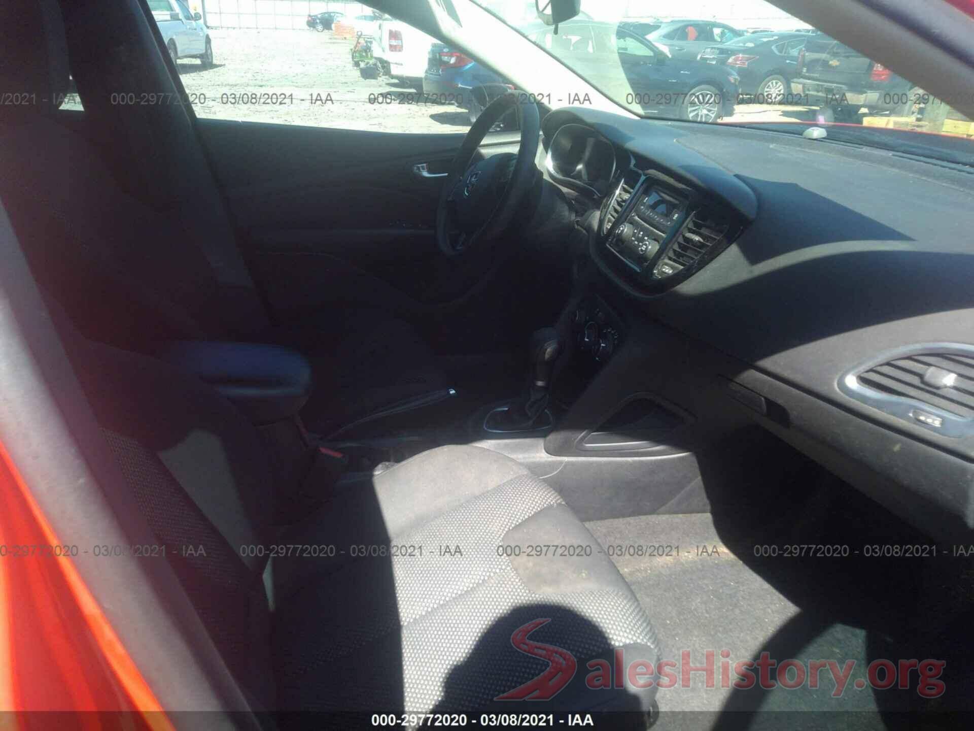 1C3CDFAA4GD682402 2016 DODGE DART