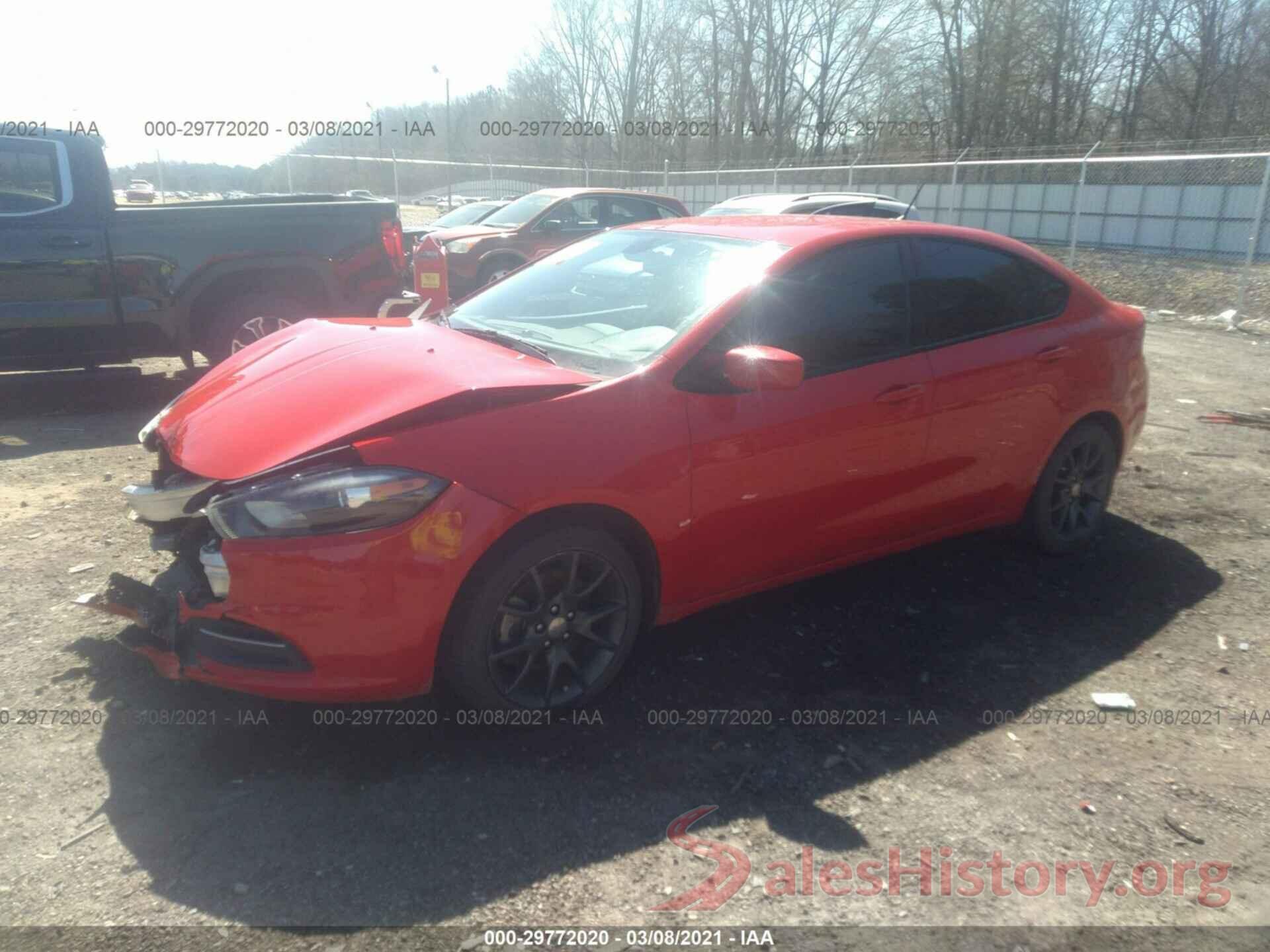 1C3CDFAA4GD682402 2016 DODGE DART