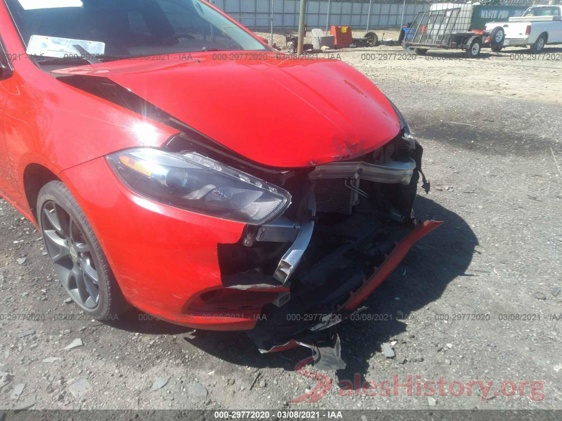 1C3CDFAA4GD682402 2016 DODGE DART