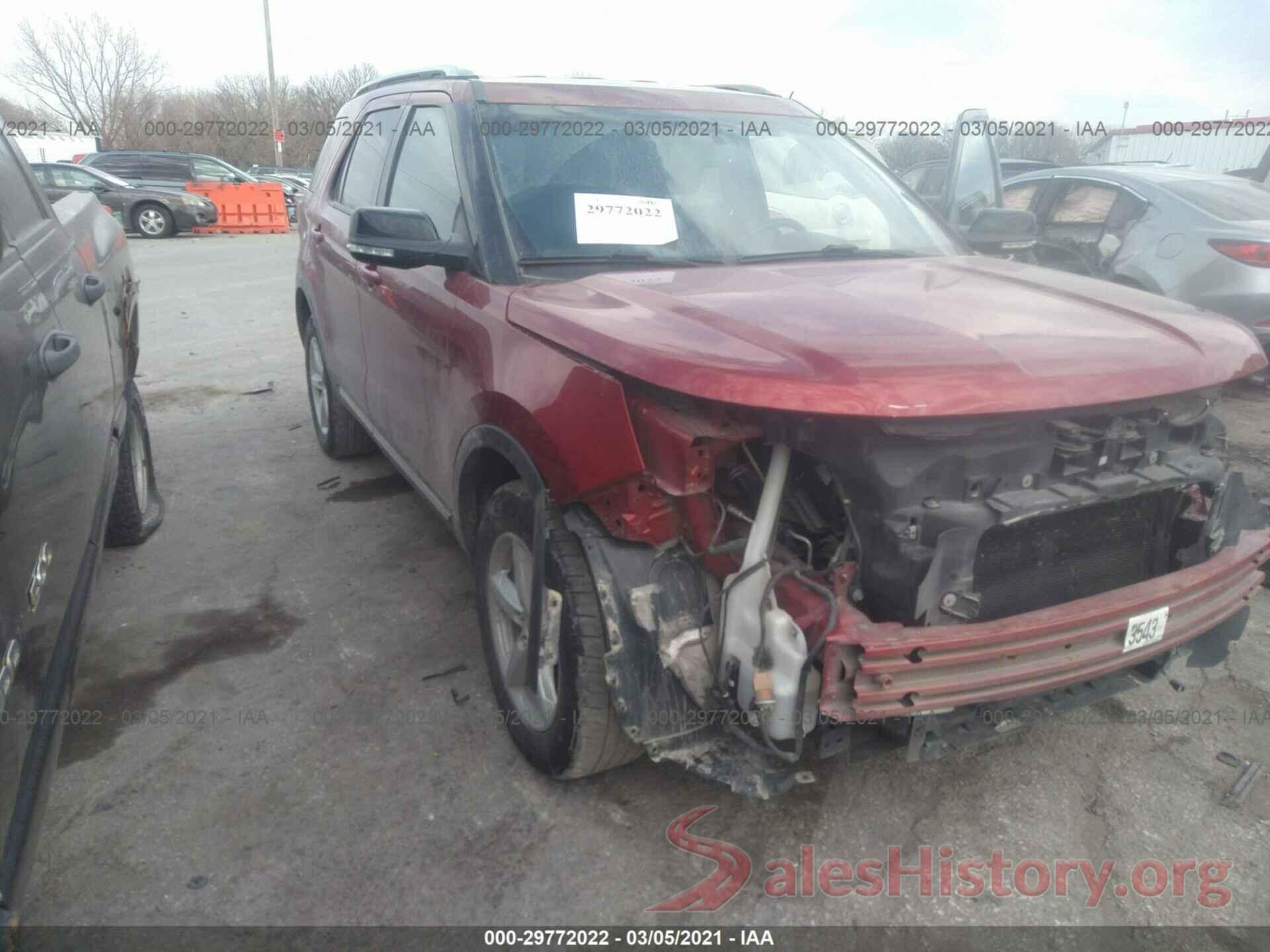 1FM5K8D84GGA07299 2016 FORD EXPLORER