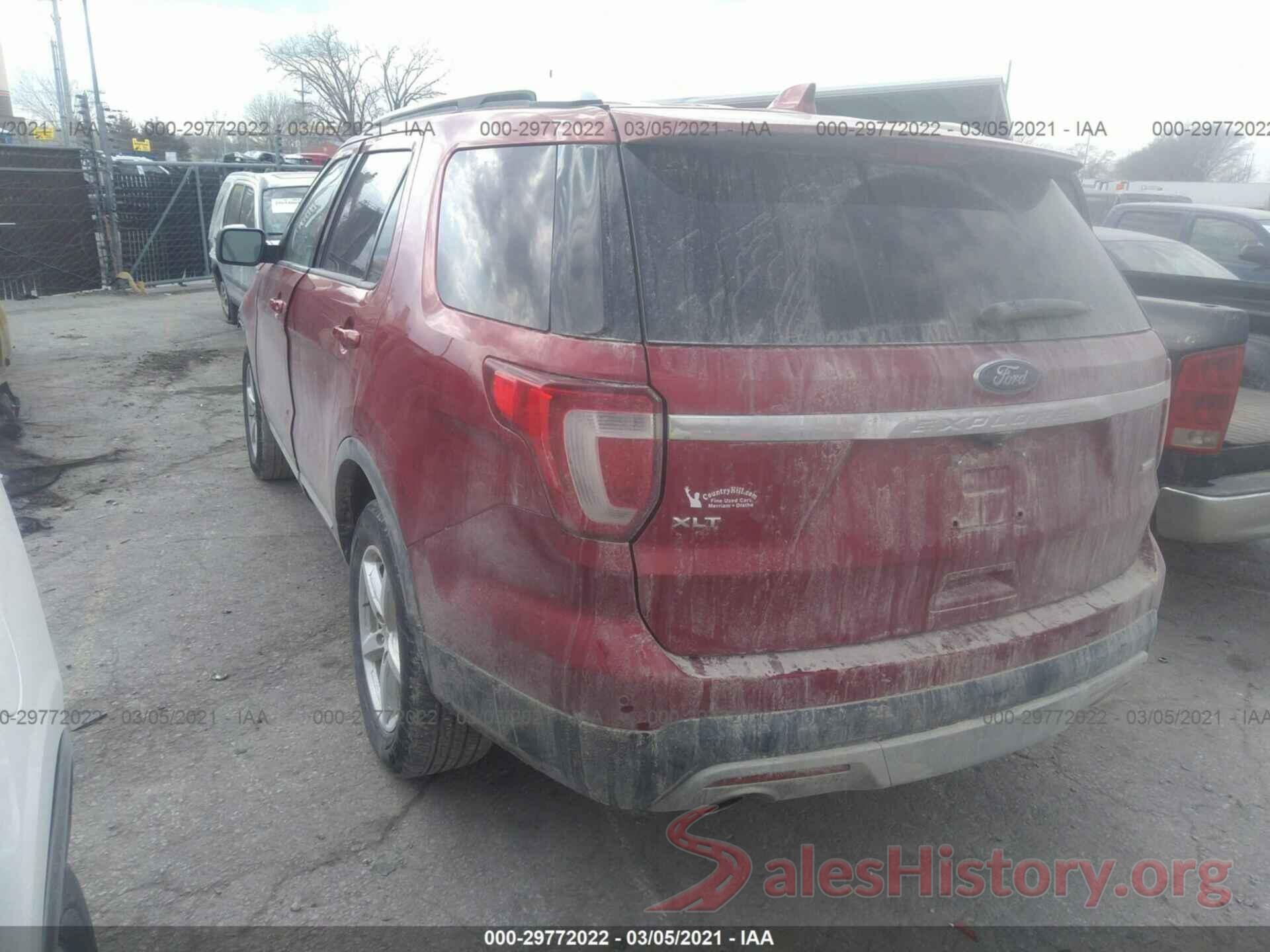 1FM5K8D84GGA07299 2016 FORD EXPLORER