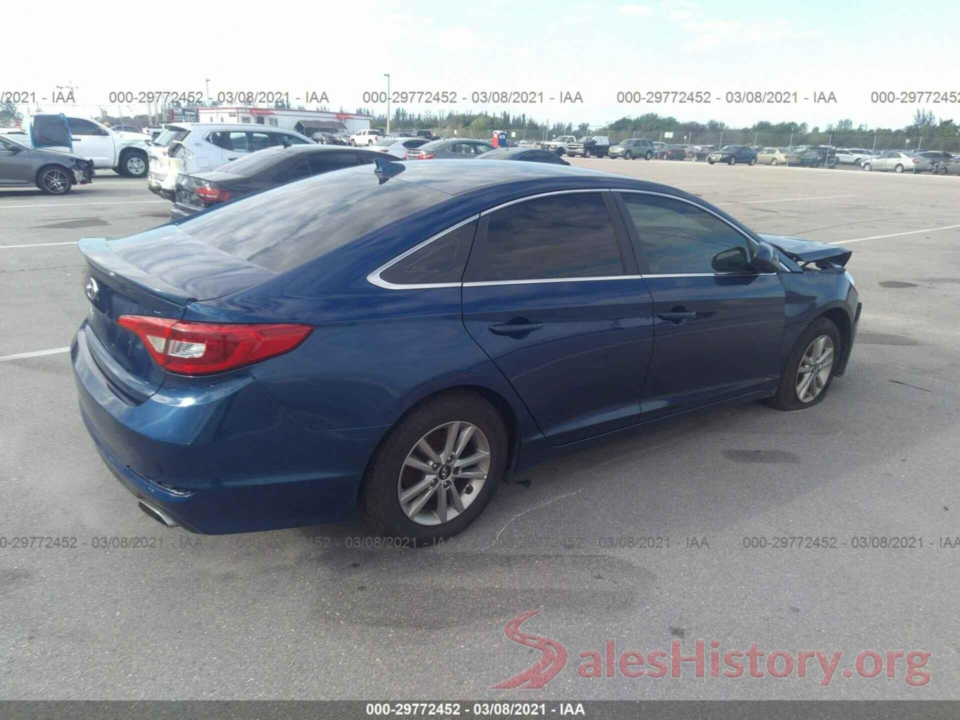 5NPE24AF0HH502337 2017 HYUNDAI SONATA