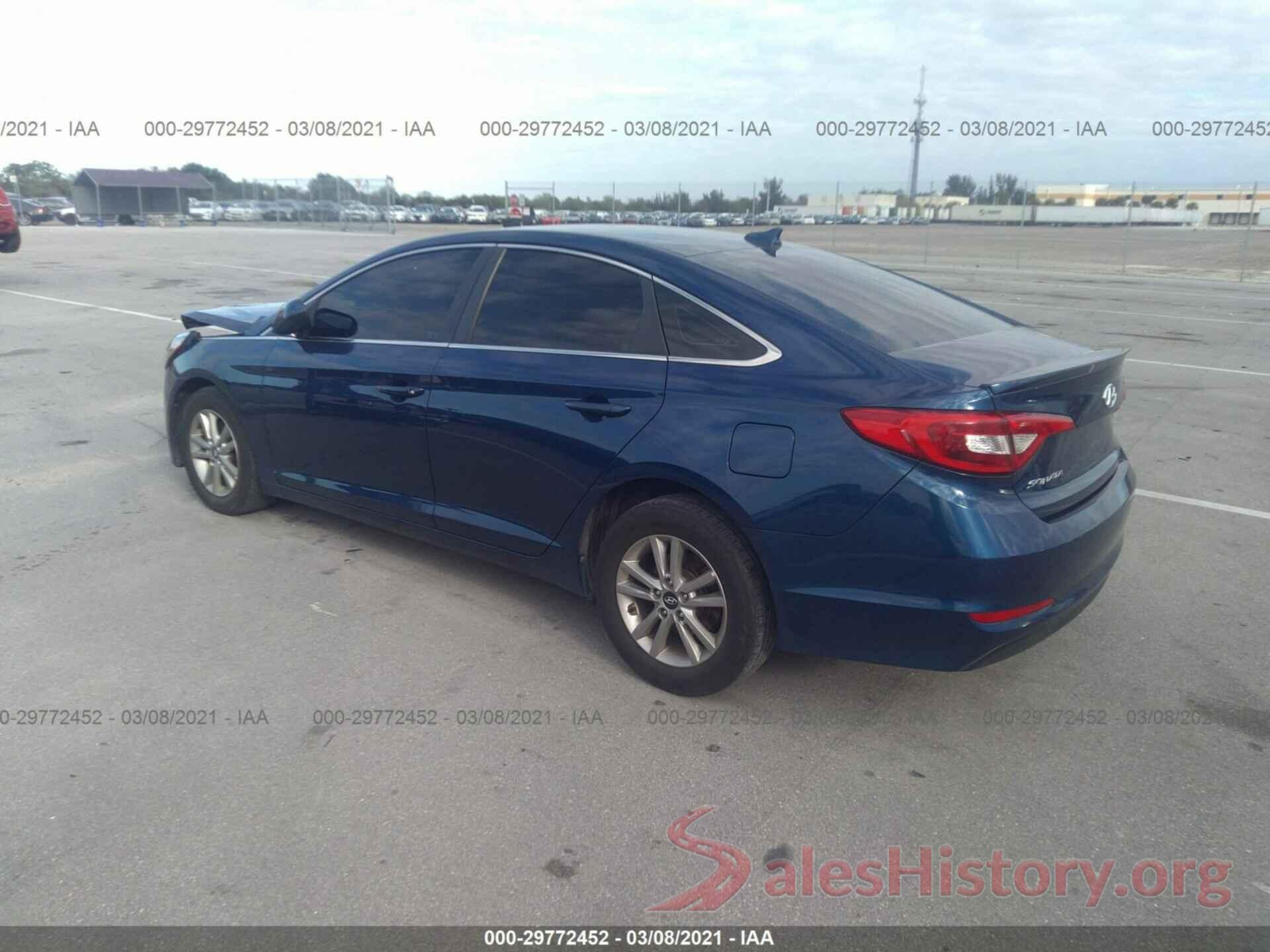 5NPE24AF0HH502337 2017 HYUNDAI SONATA