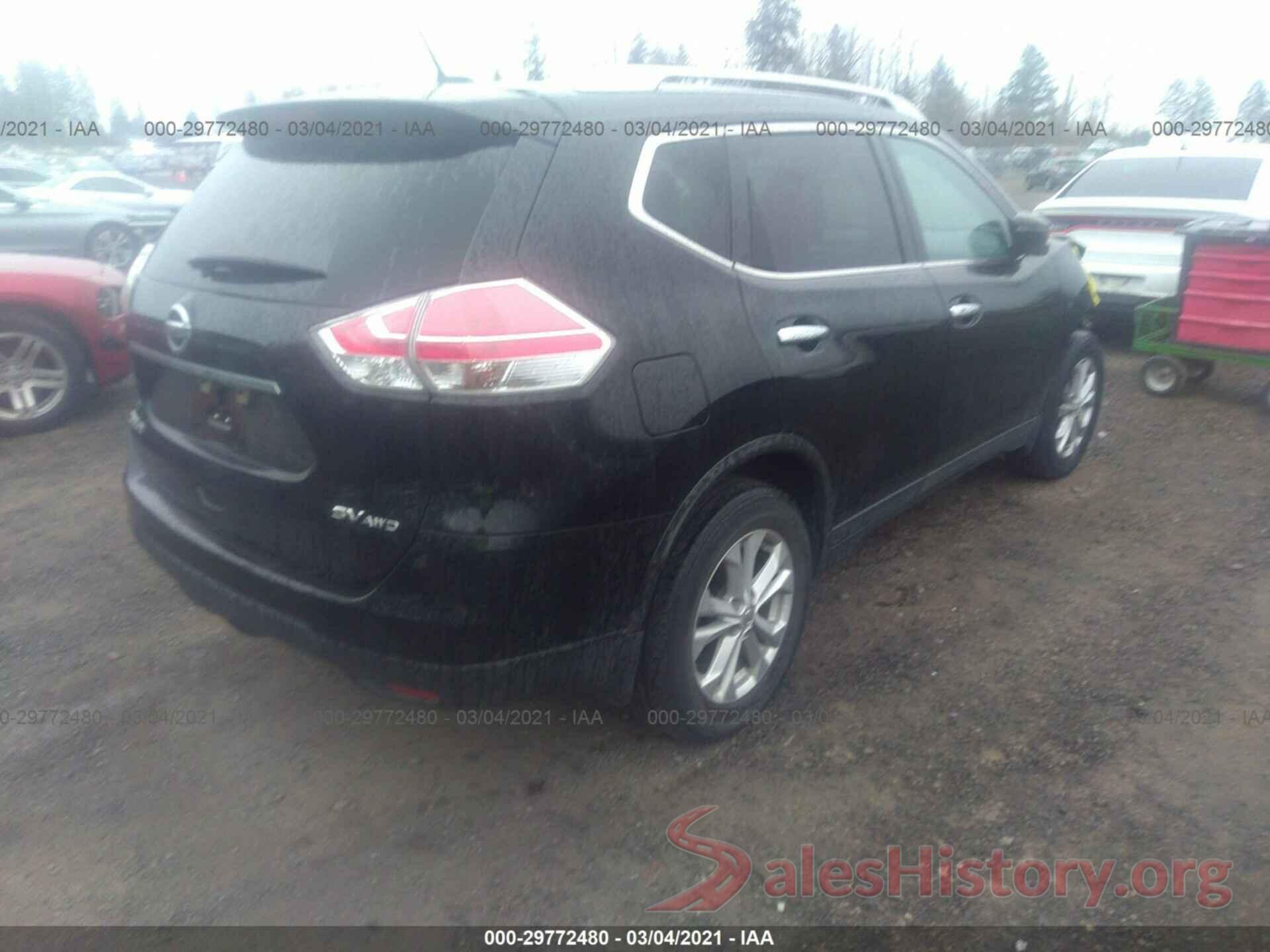 KNMAT2MV9GP689261 2016 NISSAN ROGUE