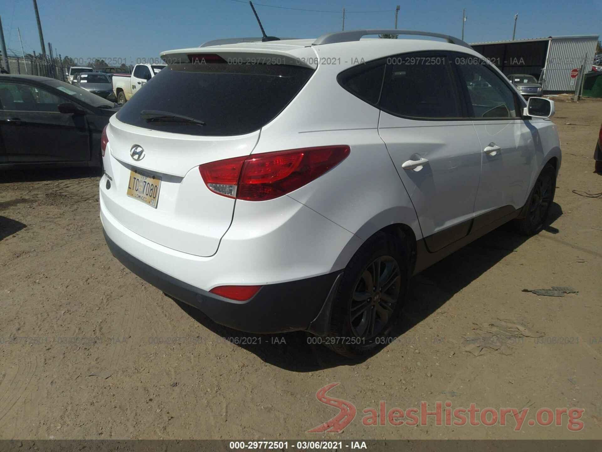 3N1AB7AP7HY359403 2014 HYUNDAI TUCSON