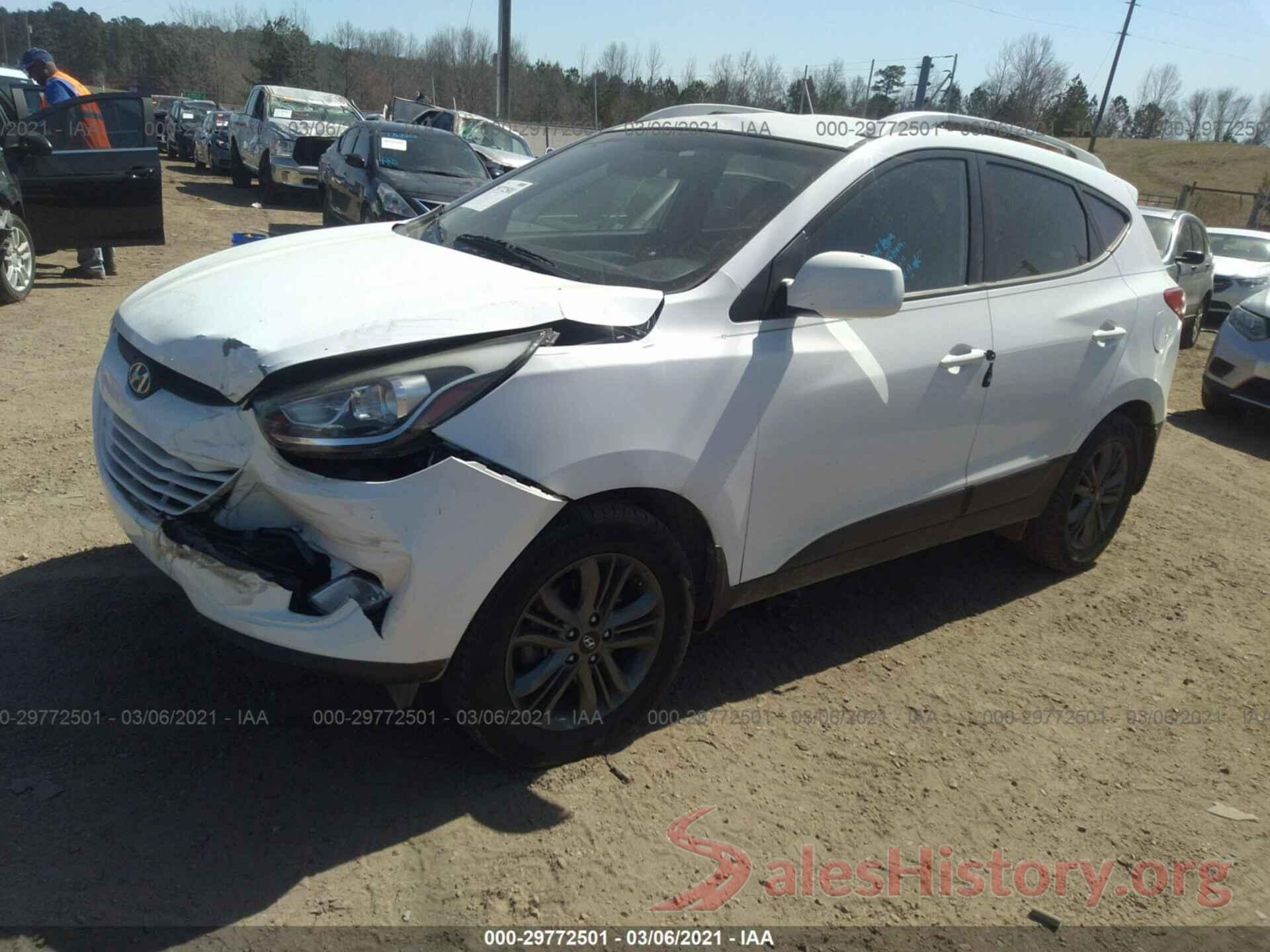 3N1AB7AP7HY359403 2014 HYUNDAI TUCSON