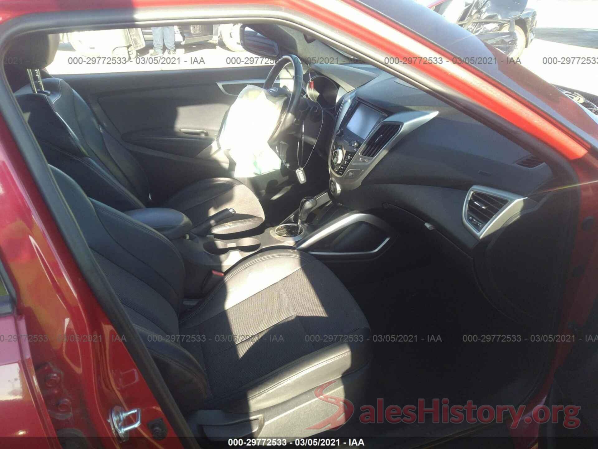 KMHTC6ADXGU295714 2016 HYUNDAI VELOSTER