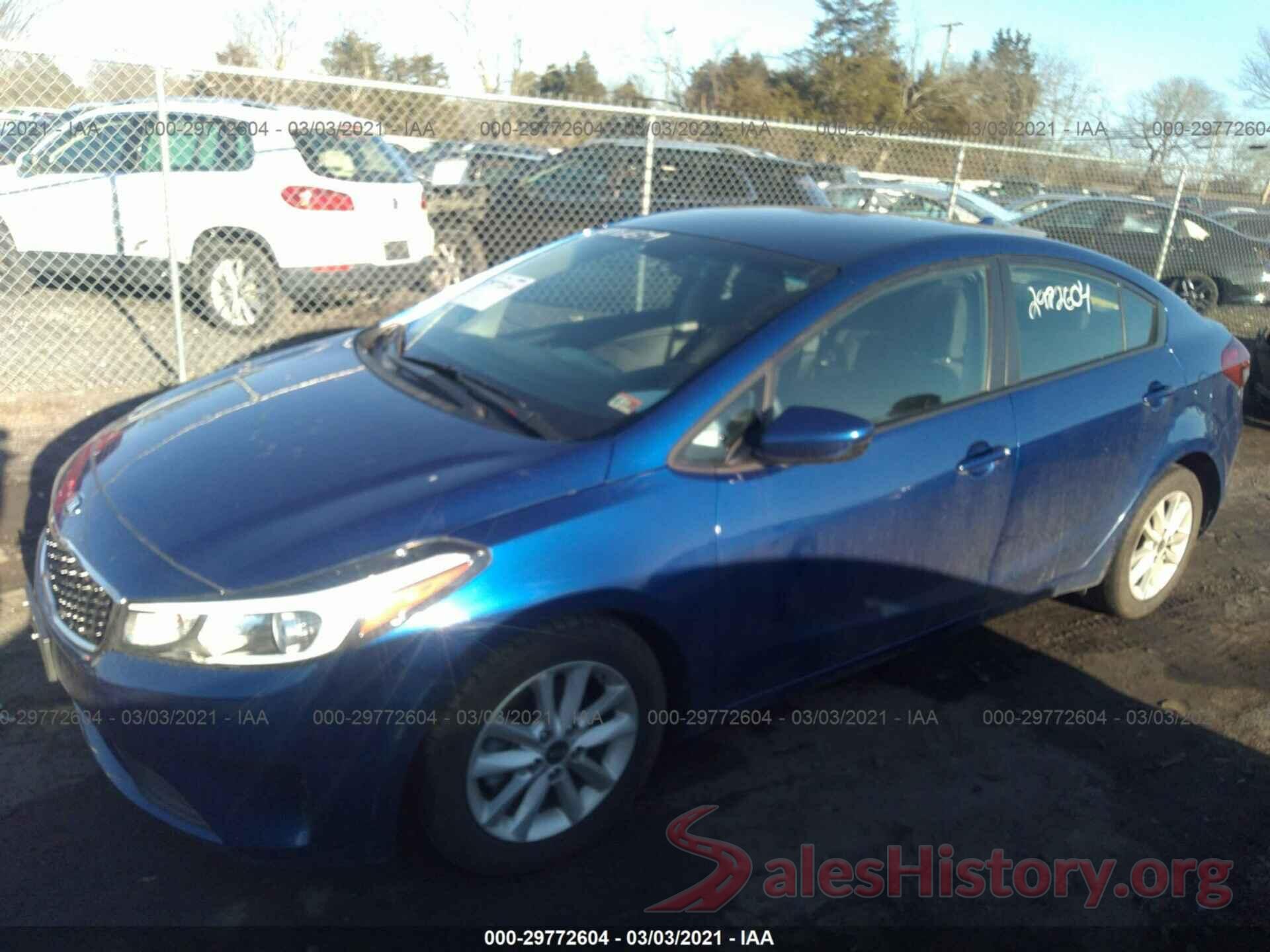 3KPFL4A72HE127355 2017 KIA FORTE