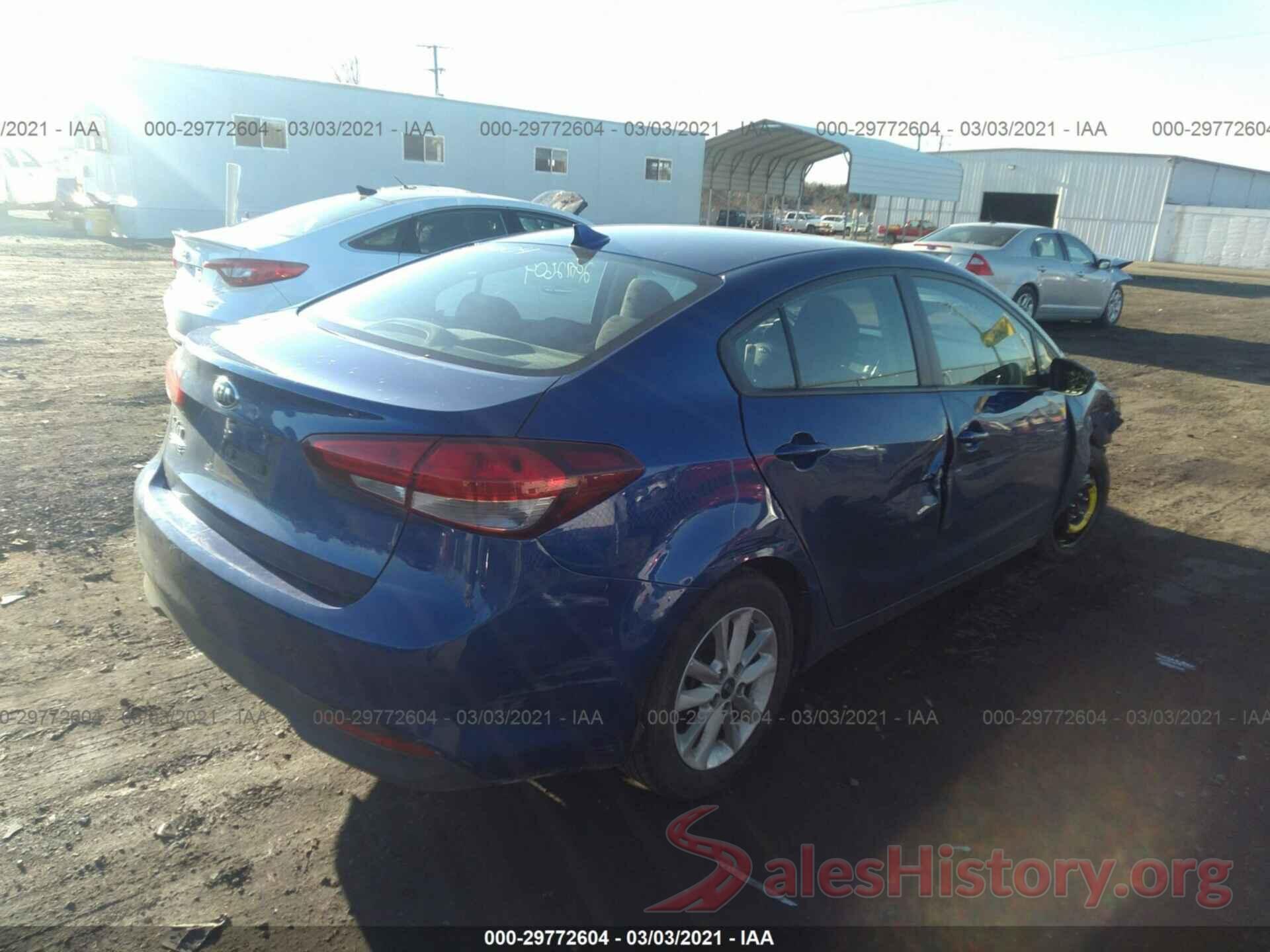 3KPFL4A72HE127355 2017 KIA FORTE