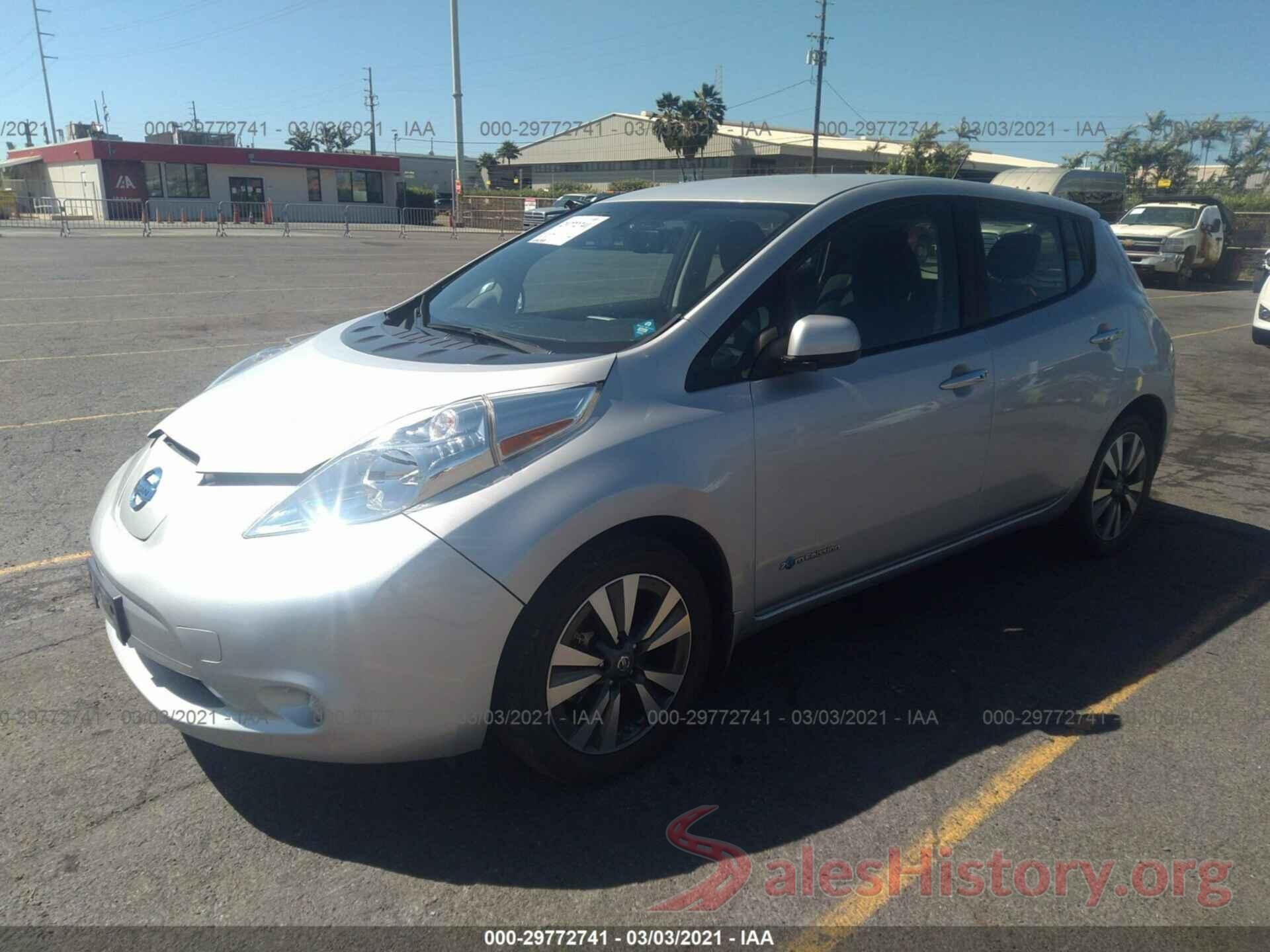 1N4BZ0CP9GC308032 2016 NISSAN LEAF