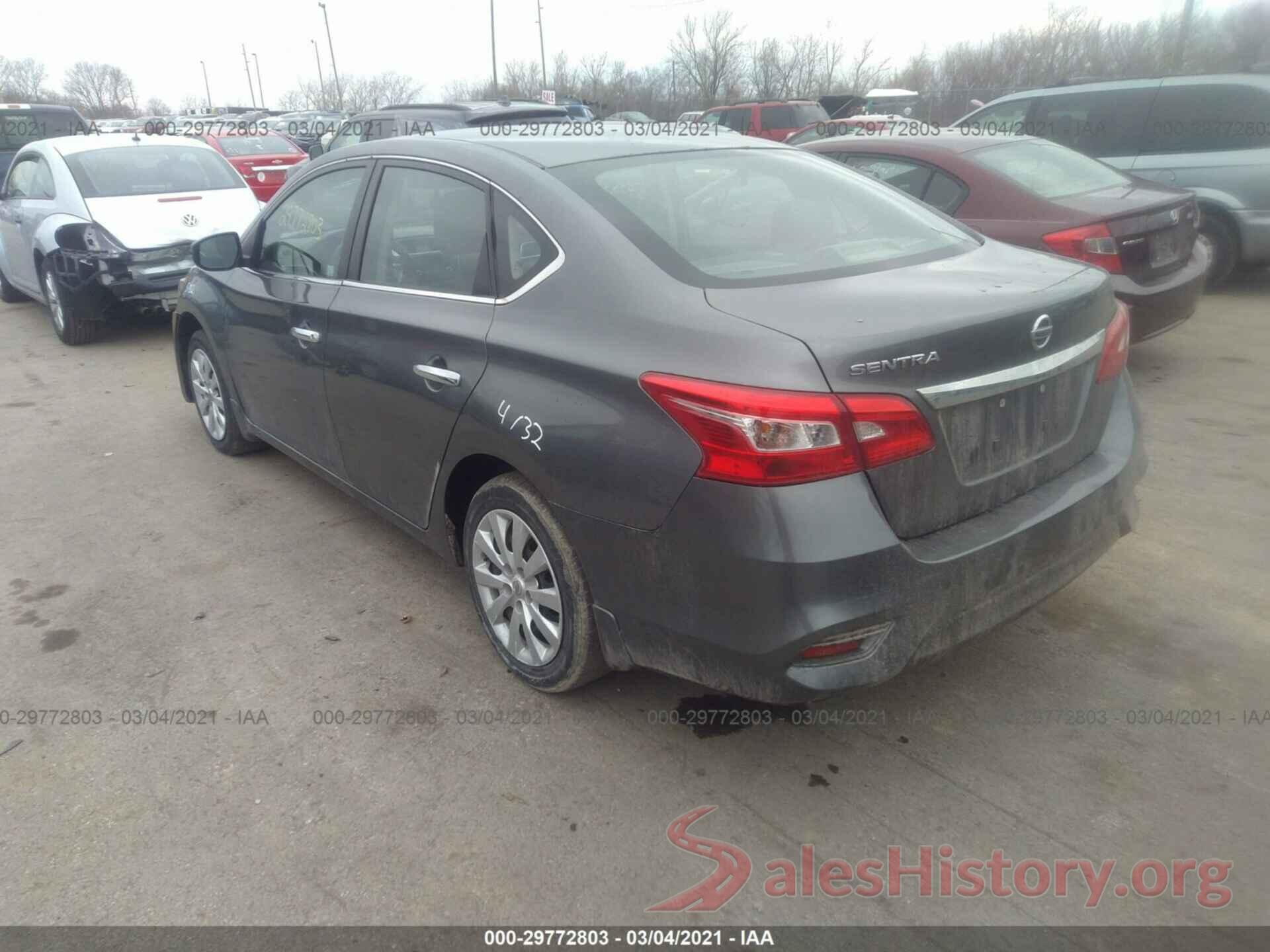 3N1AB7AP8GY322035 2016 NISSAN SENTRA