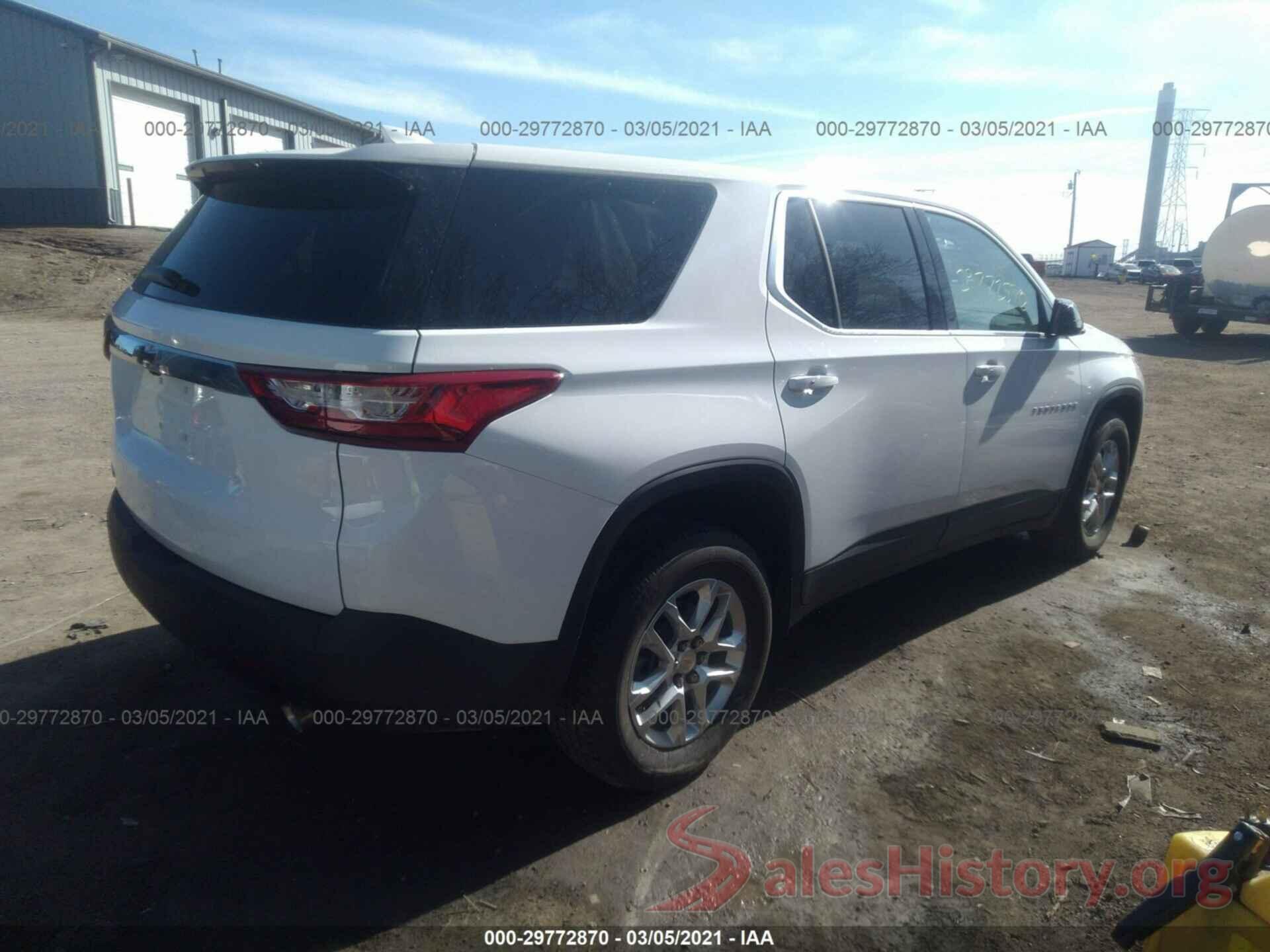 1GNERFKWXLJ261769 2020 CHEVROLET TRAVERSE