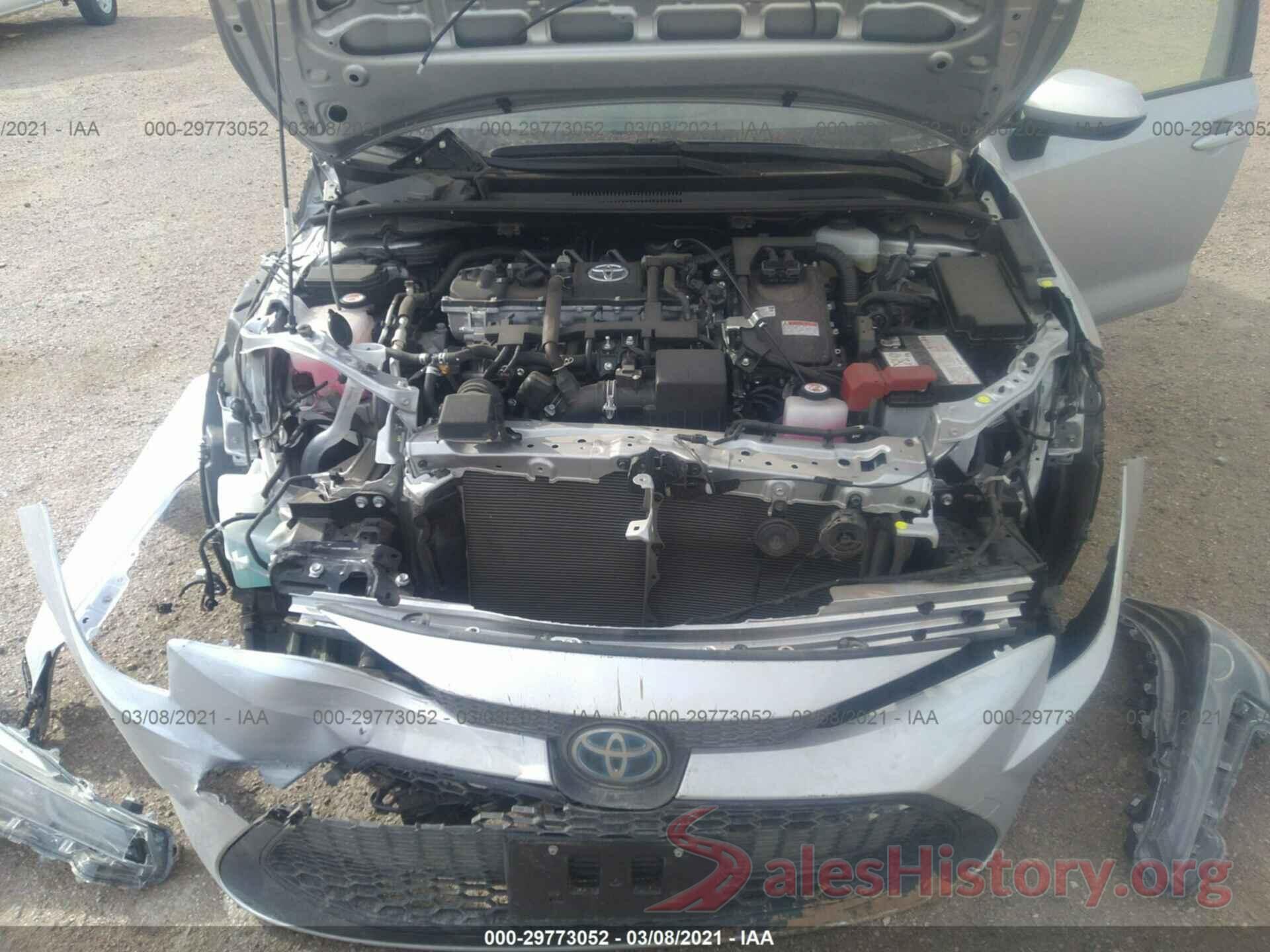 JTDEBRBE5LJ031658 2020 TOYOTA COROLLA