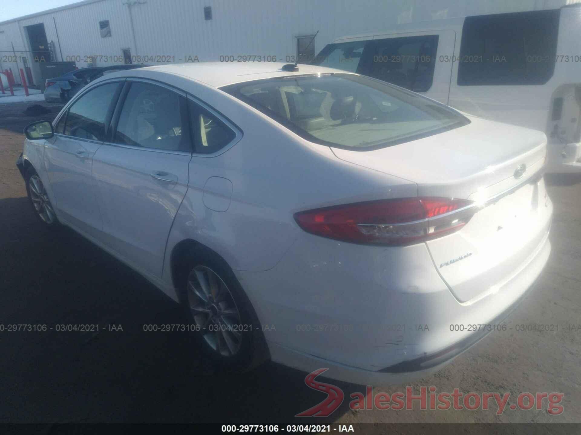 3FA6P0HDXHR131595 2017 FORD FUSION