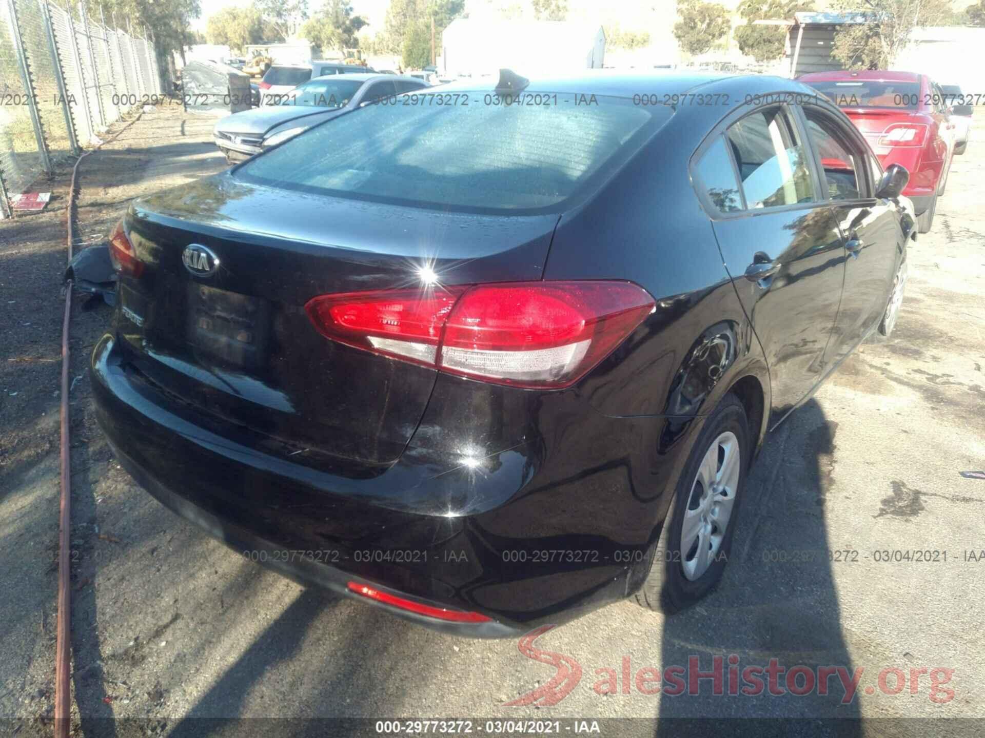 3KPFK4A73HE110955 2017 KIA FORTE