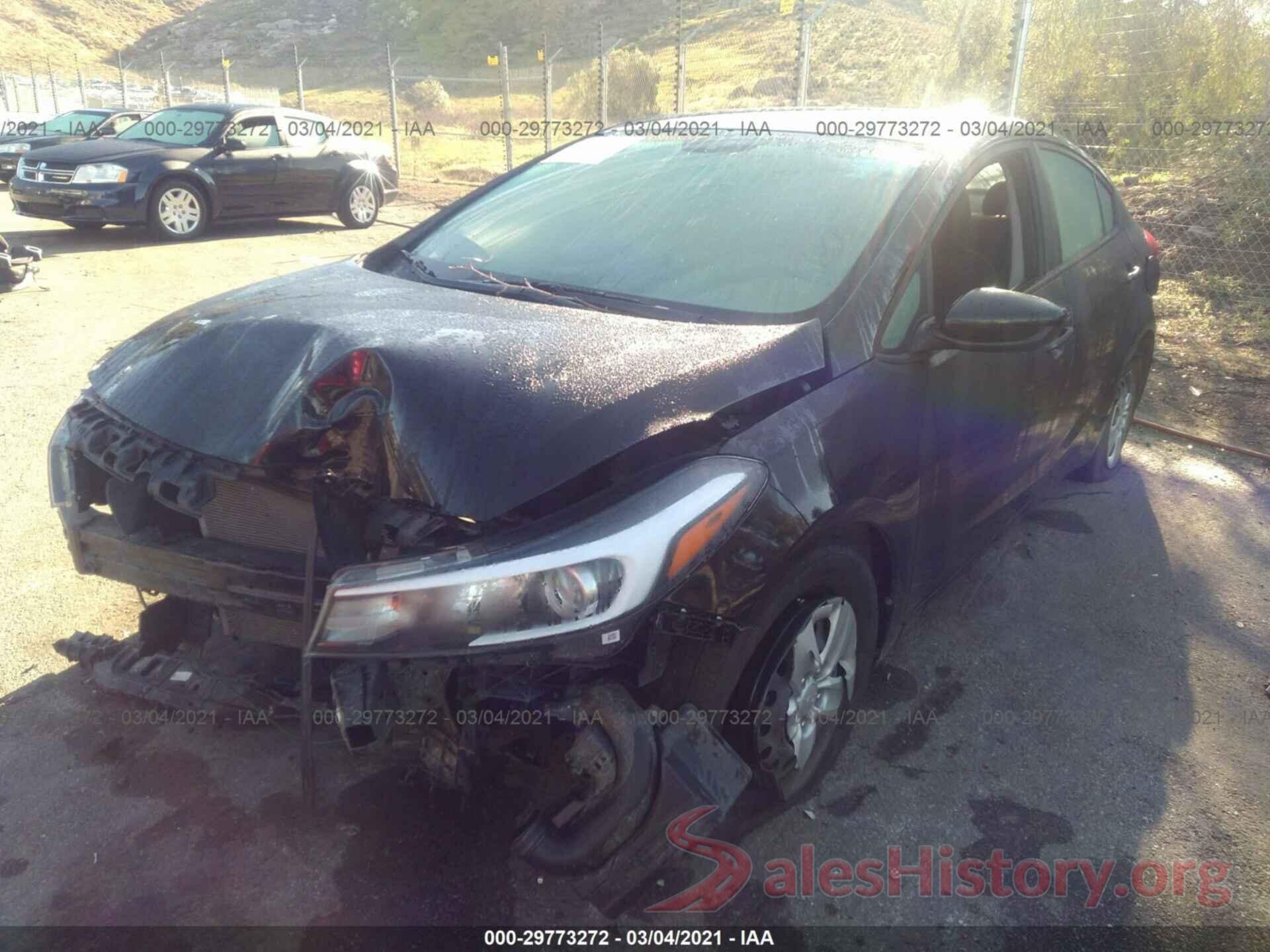 3KPFK4A73HE110955 2017 KIA FORTE