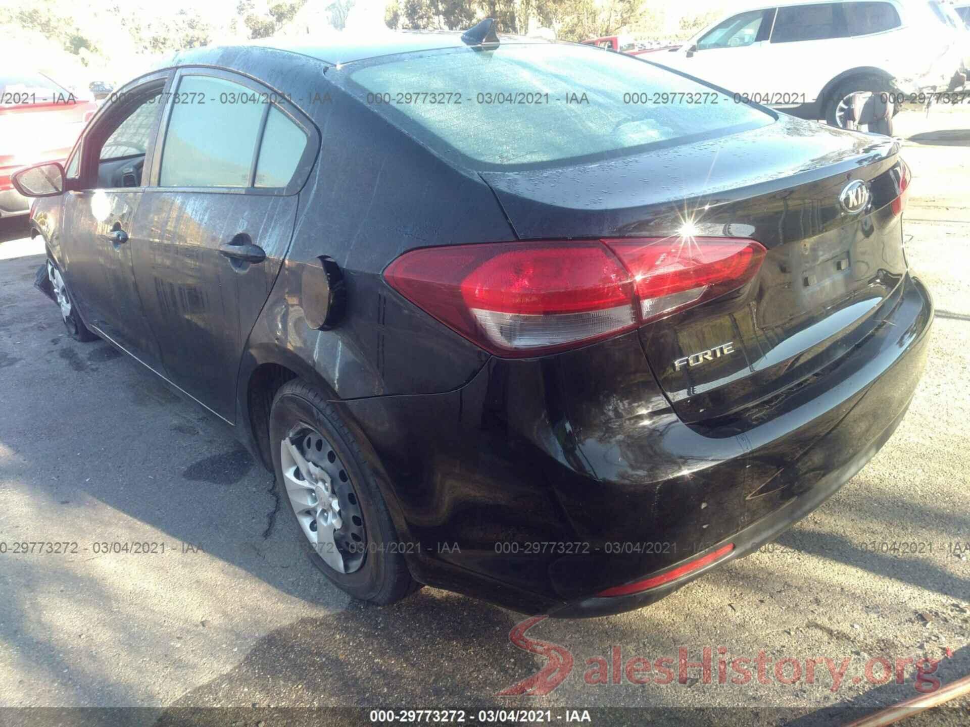 3KPFK4A73HE110955 2017 KIA FORTE