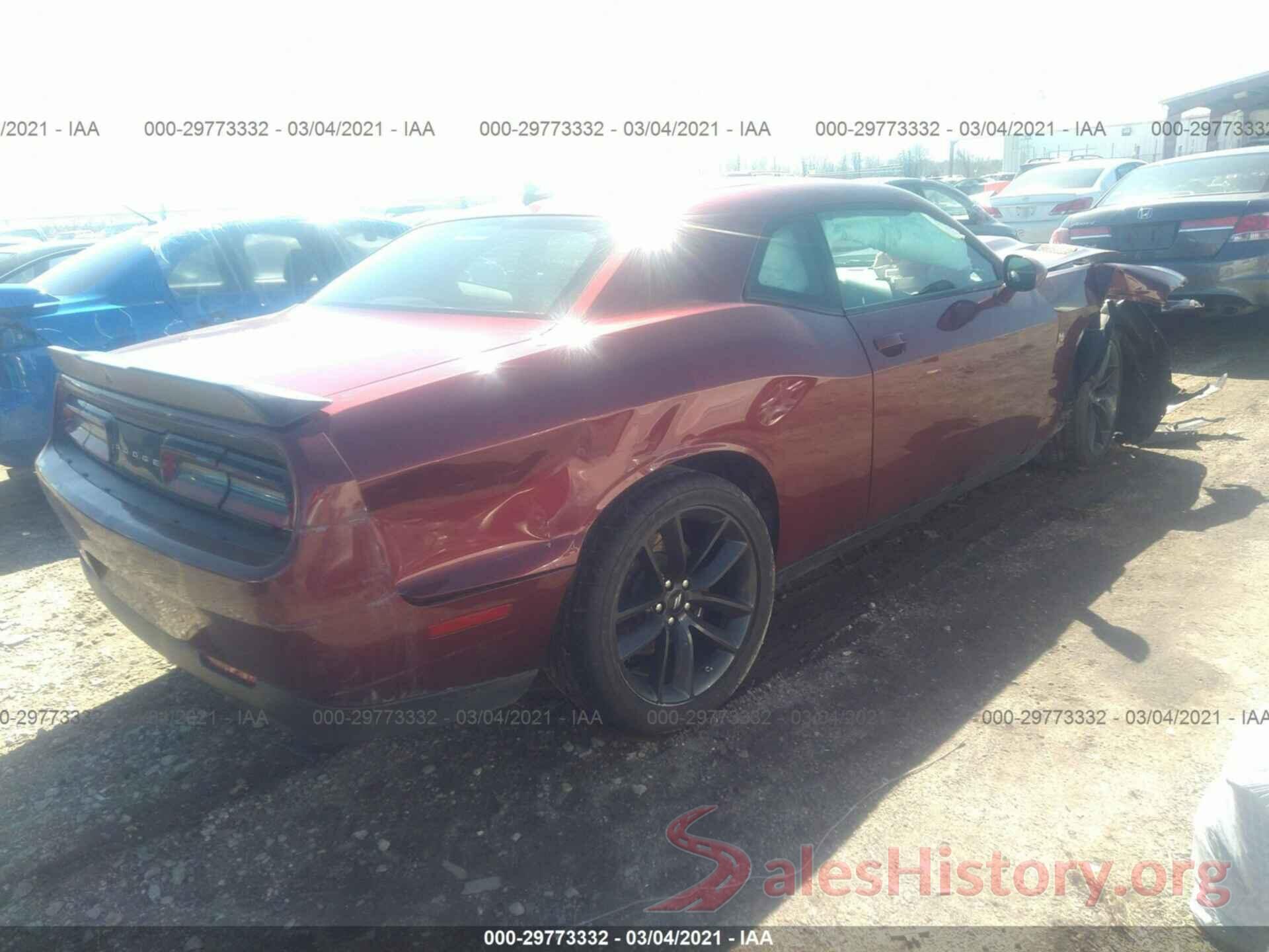 2C3CDZFJ4KH586839 2019 DODGE CHALLENGER