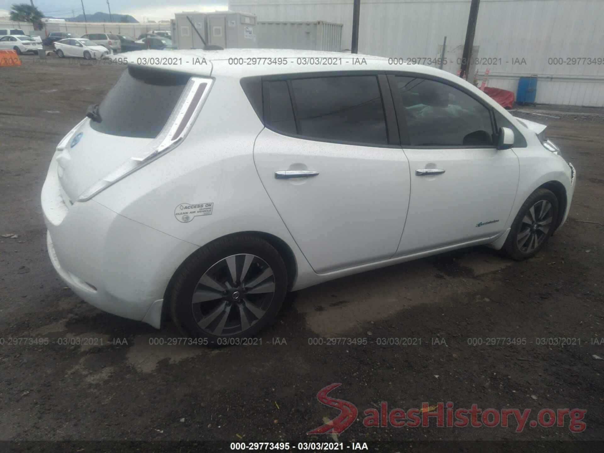 1N4BZ0CP8GC309432 2016 NISSAN LEAF