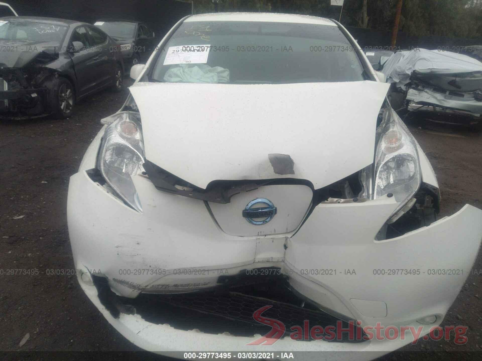 1N4BZ0CP8GC309432 2016 NISSAN LEAF