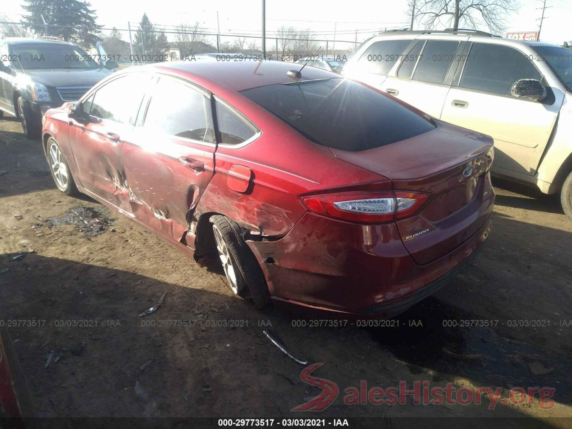 1FA6P0H71G5104331 2016 FORD FUSION