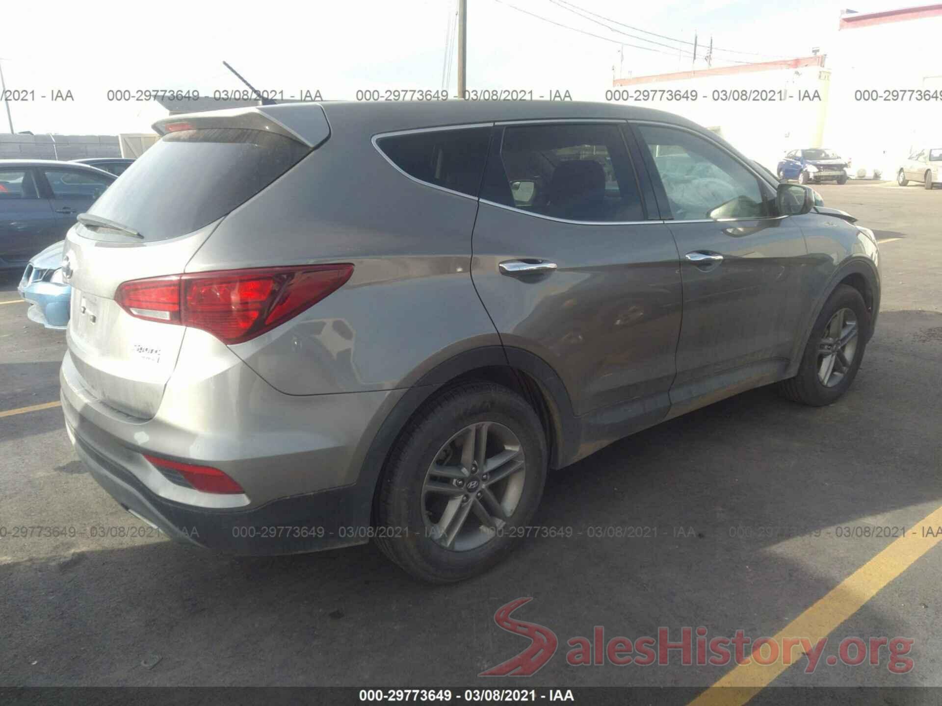 5NMZTDLB6JH083387 2018 HYUNDAI SANTA FE SPORT