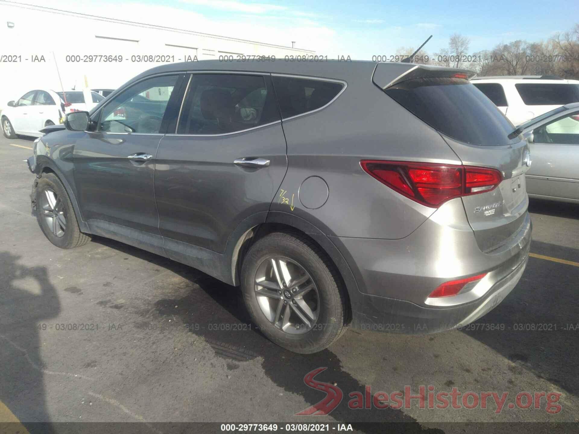 5NMZTDLB6JH083387 2018 HYUNDAI SANTA FE SPORT