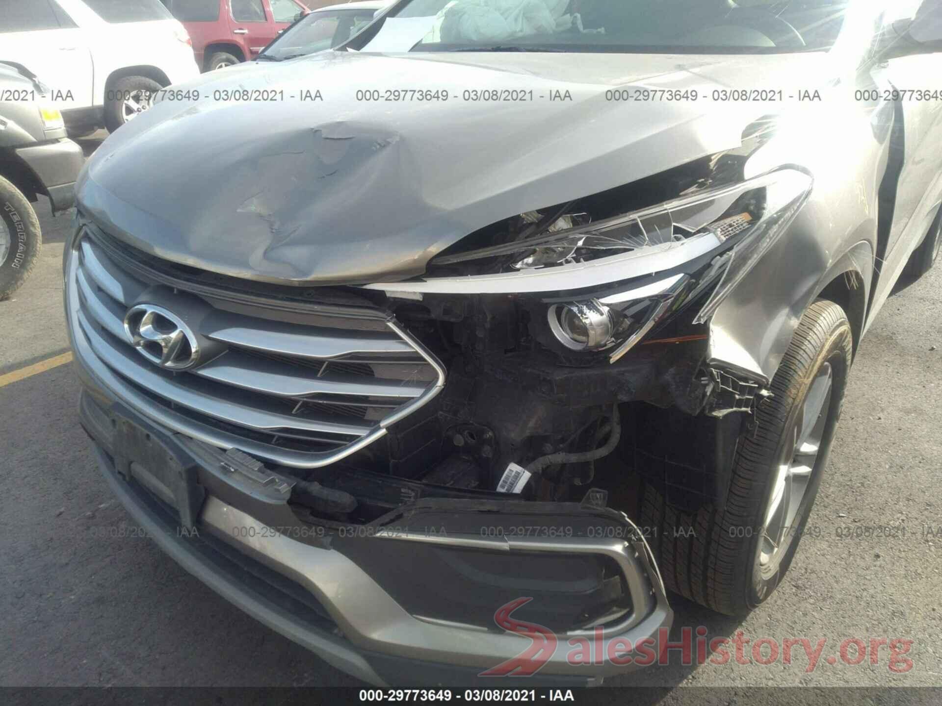 5NMZTDLB6JH083387 2018 HYUNDAI SANTA FE SPORT