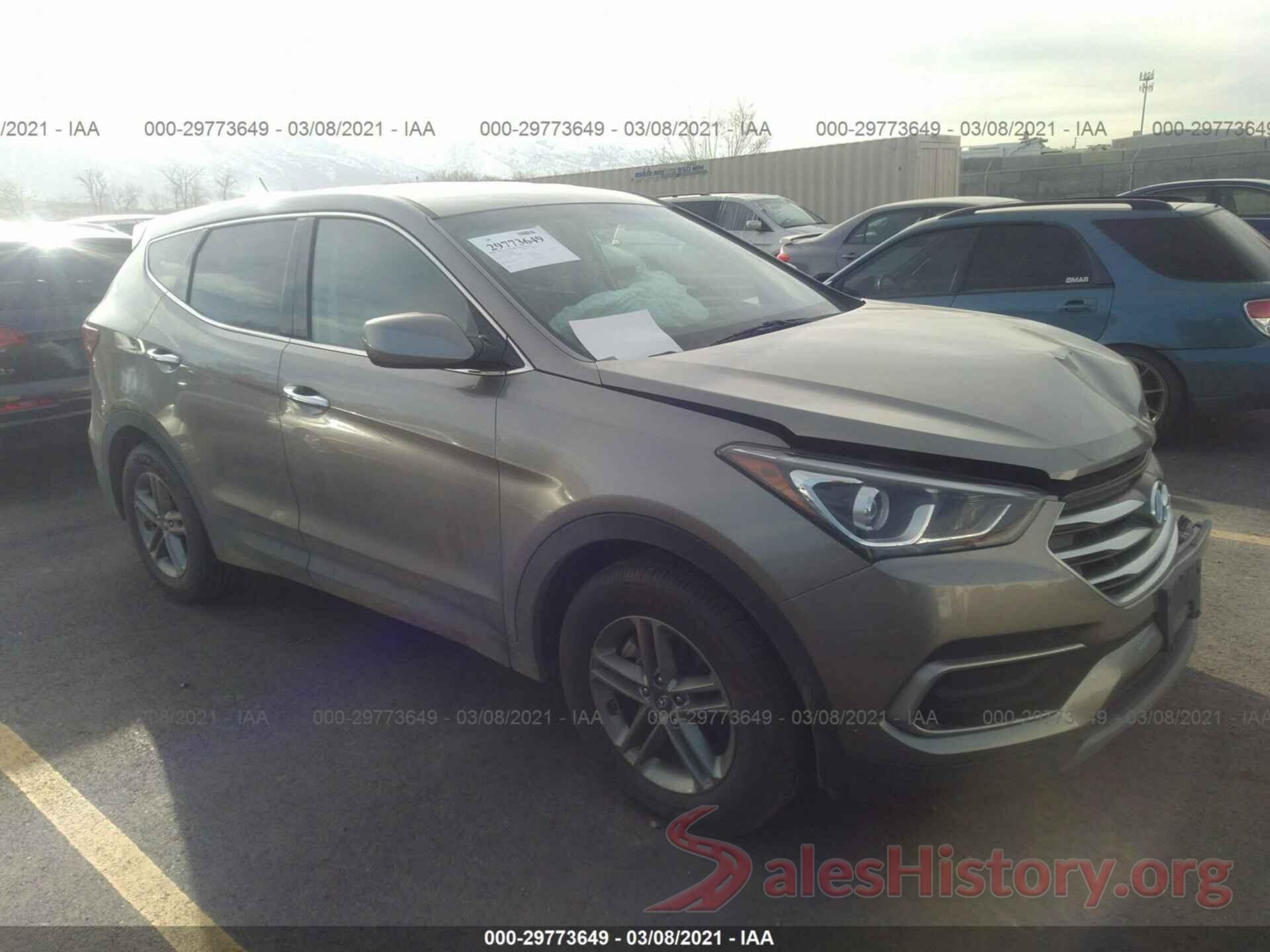 5NMZTDLB6JH083387 2018 HYUNDAI SANTA FE SPORT