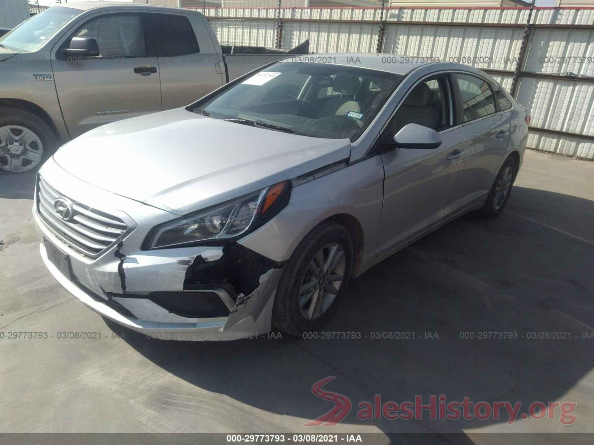 5NPE24AF4GH342977 2016 HYUNDAI SONATA