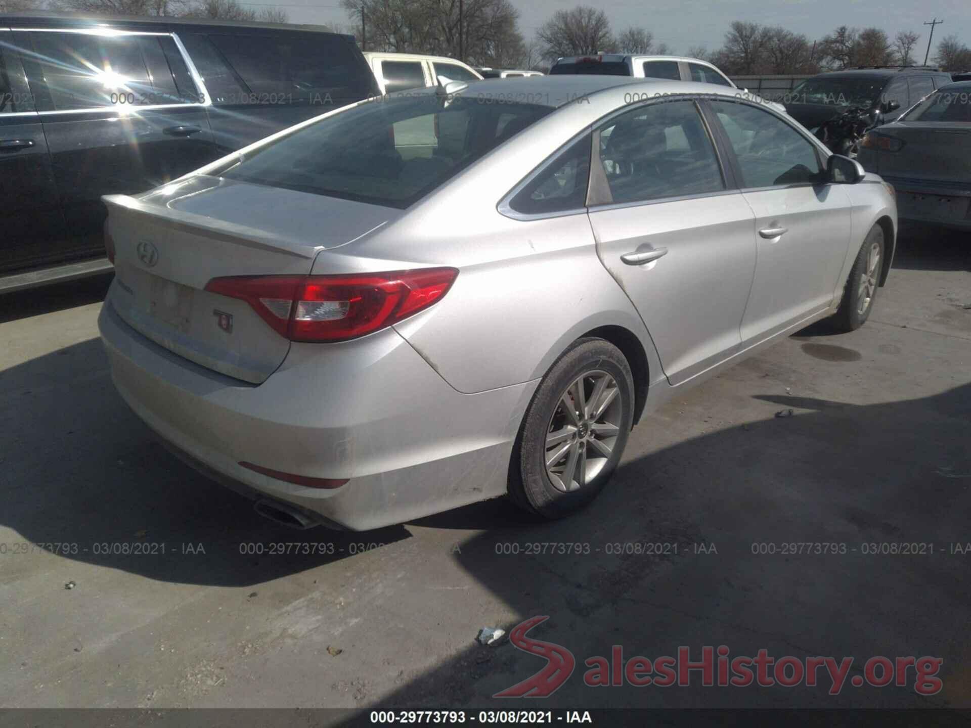 5NPE24AF4GH342977 2016 HYUNDAI SONATA