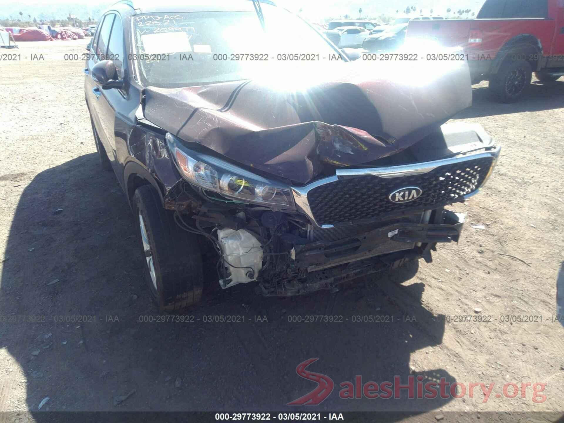 5XYPG4A37HG209977 2017 KIA SORENTO