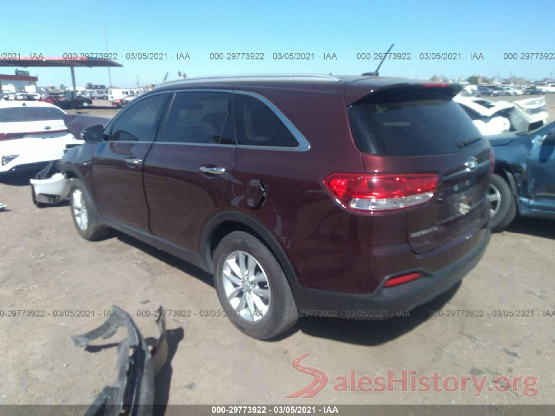 5XYPG4A37HG209977 2017 KIA SORENTO