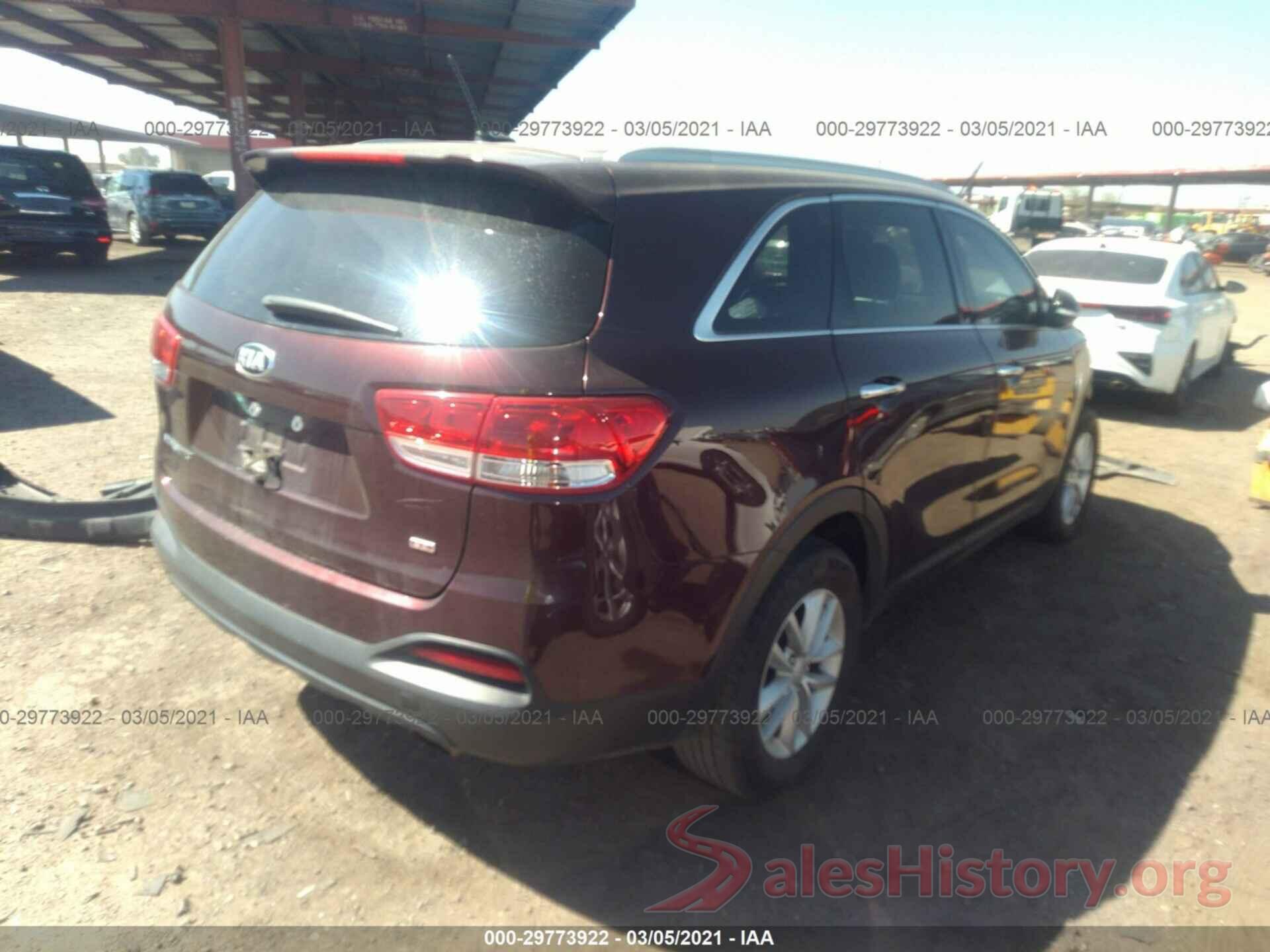 5XYPG4A37HG209977 2017 KIA SORENTO