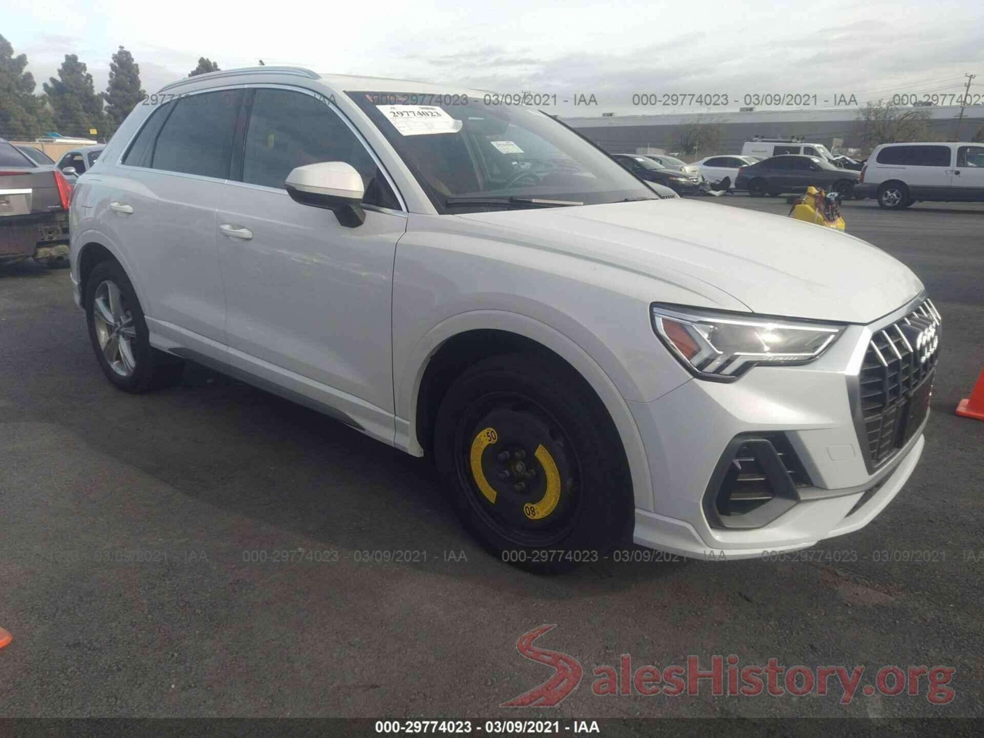 WA1EECF3XL1056725 2020 AUDI Q3