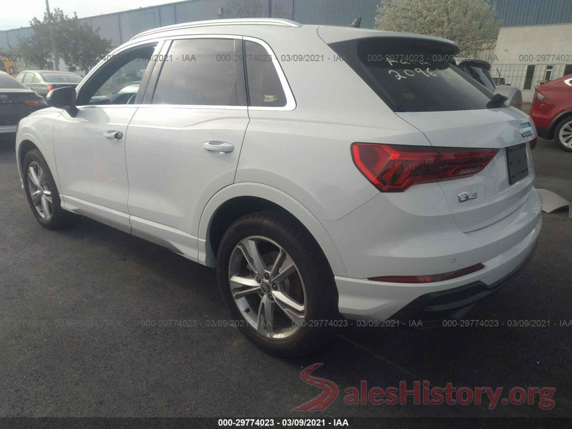 WA1EECF3XL1056725 2020 AUDI Q3