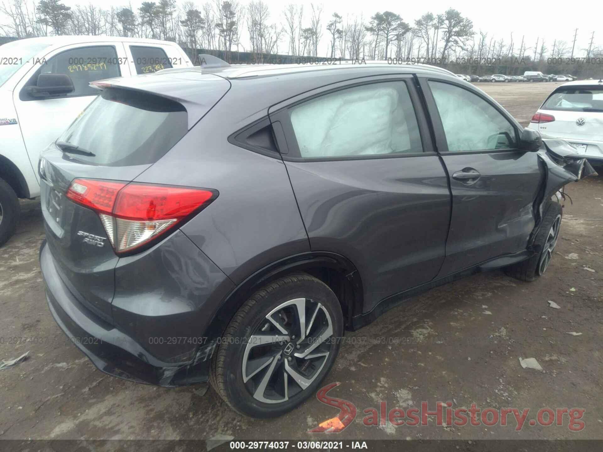 3CZRU6H16LG700014 2020 HONDA HR-V