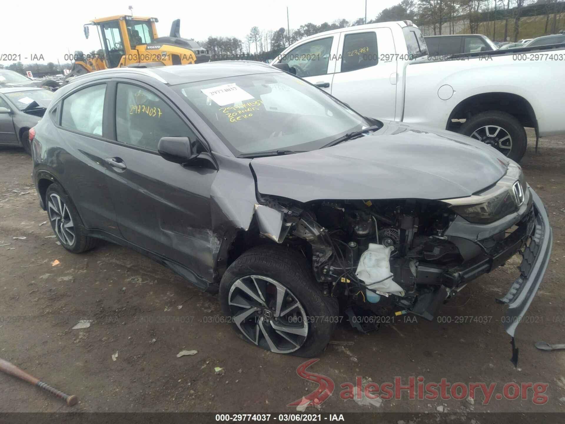 3CZRU6H16LG700014 2020 HONDA HR-V