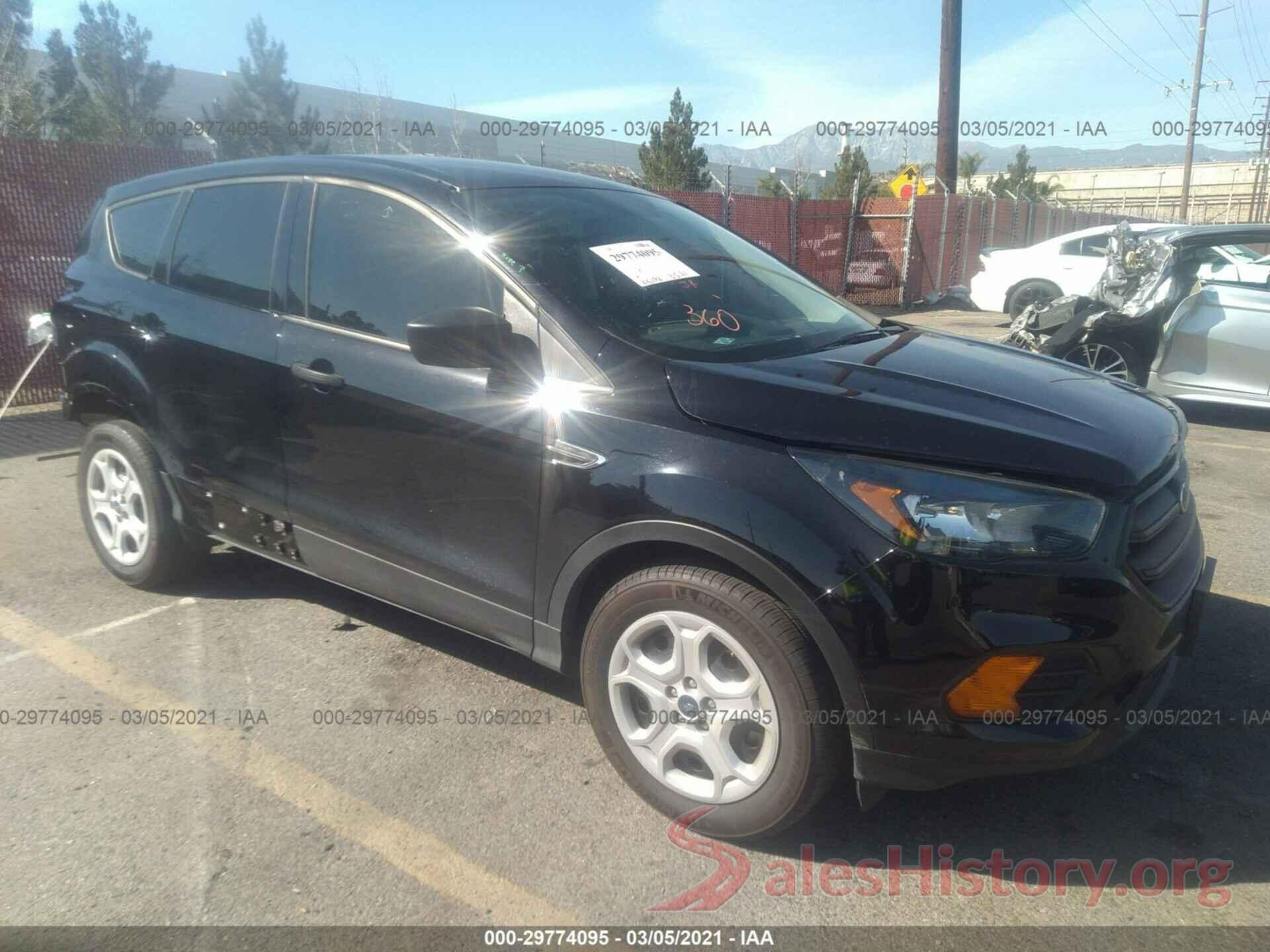 1FMCU0F70KUA41922 2019 FORD ESCAPE