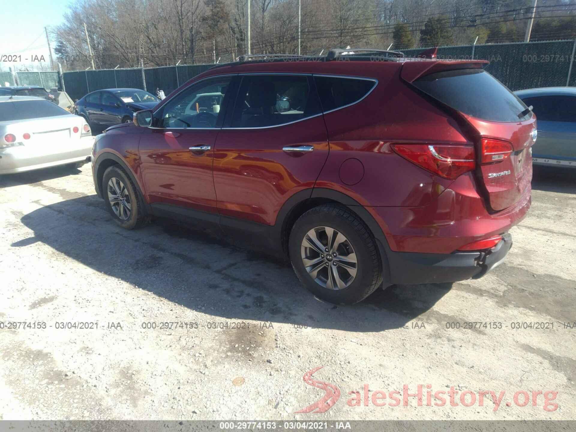 5XYZUDLB0GG307415 2016 HYUNDAI SANTA FE SPORT