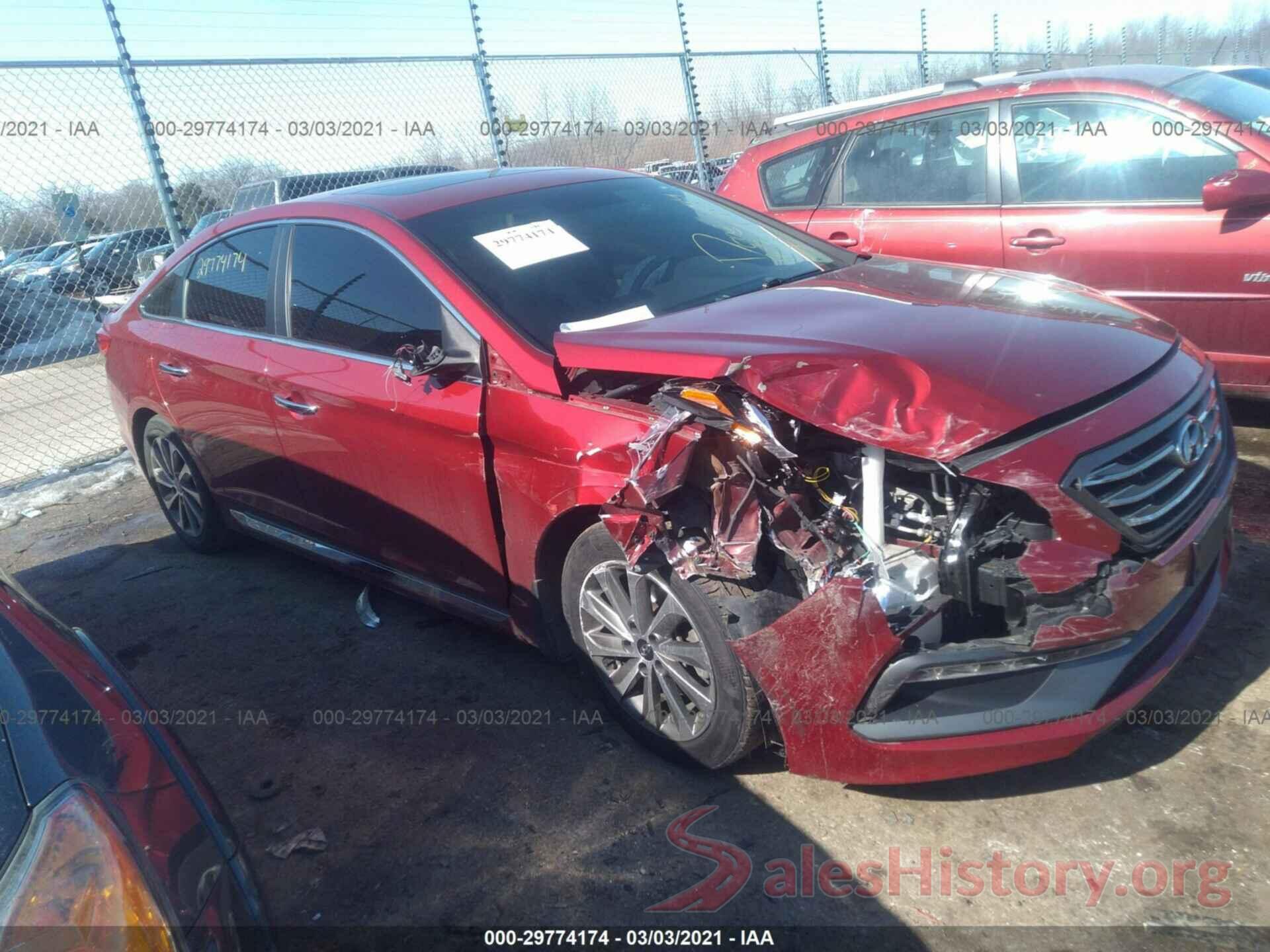 5NPE34AF6GH409012 2016 HYUNDAI SONATA