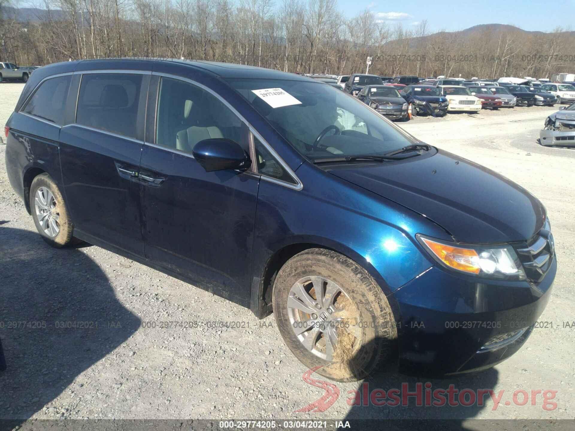 5FNRL5H61GB133303 2016 HONDA ODYSSEY