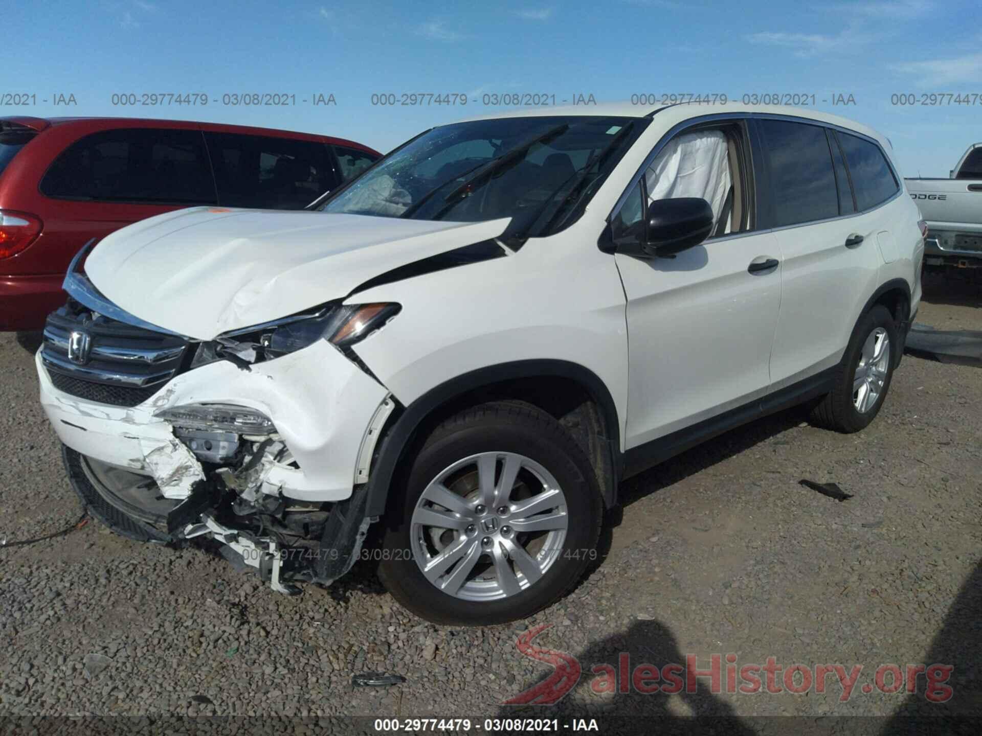 5FNYF5H19JB031729 2018 HONDA PILOT