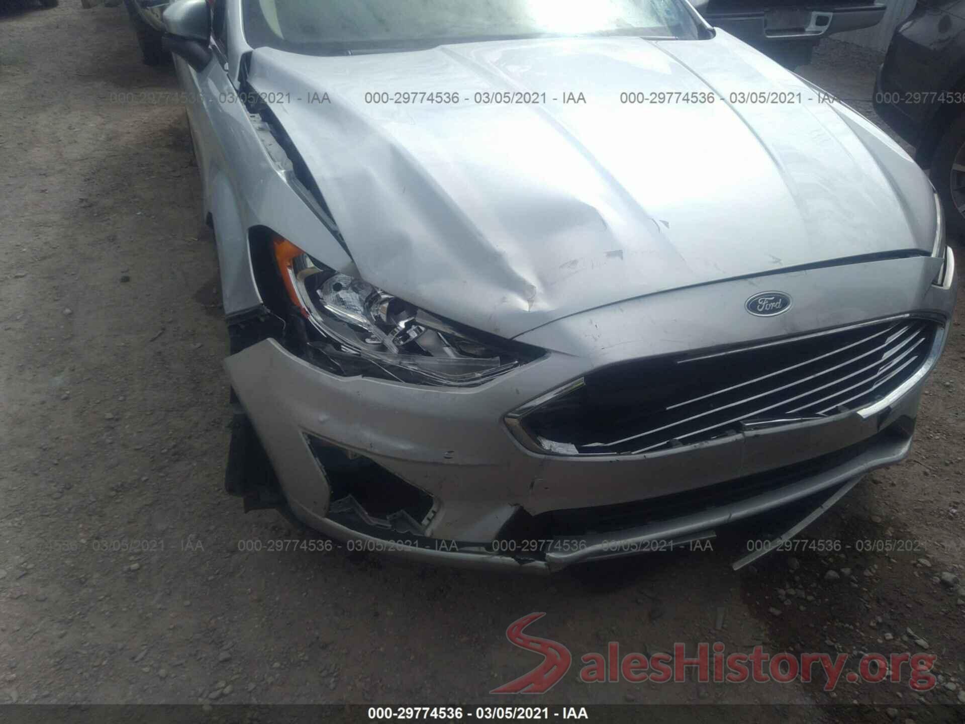 3FA6P0G79KR246868 2019 FORD FUSION