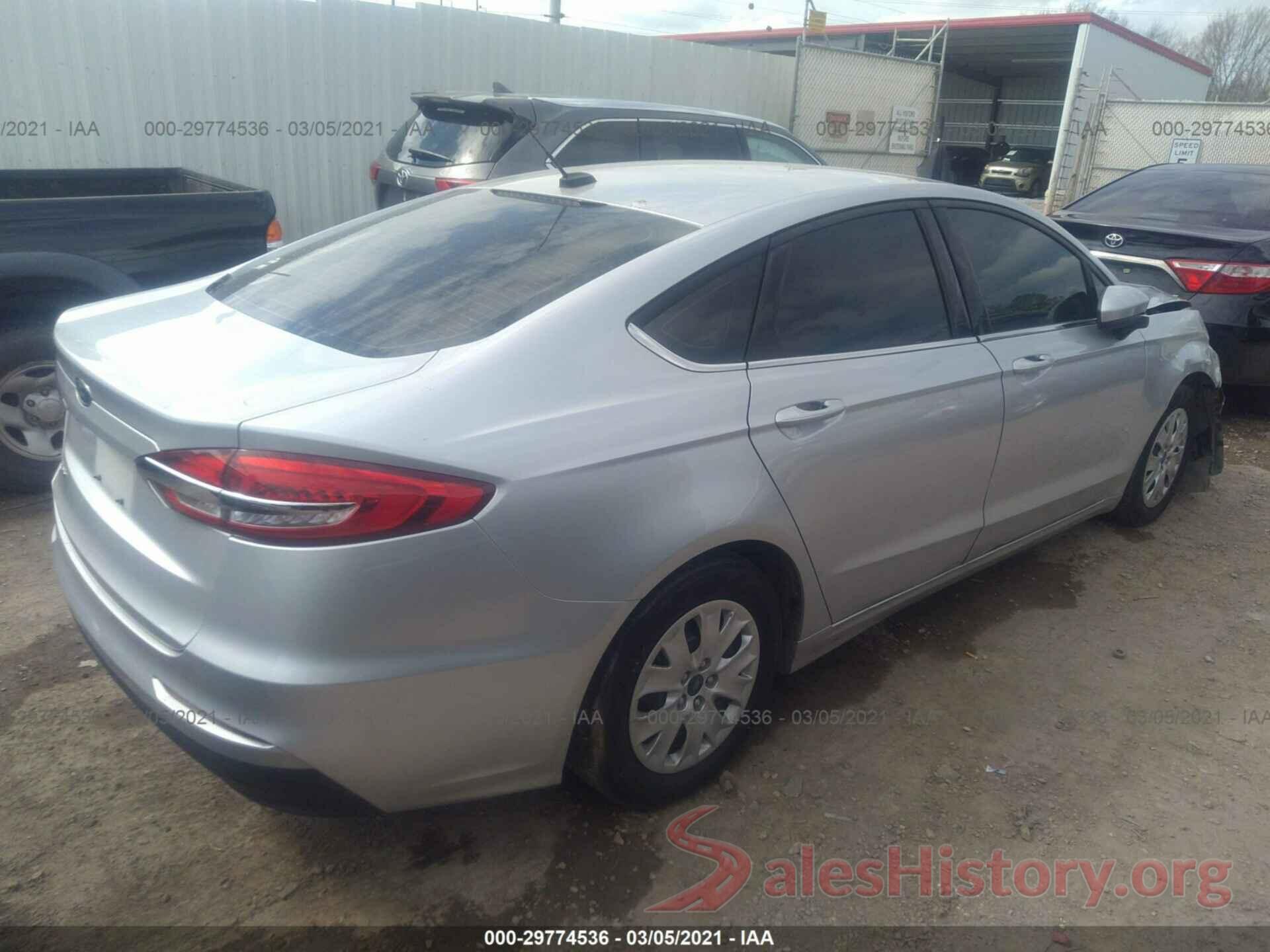 3FA6P0G79KR246868 2019 FORD FUSION