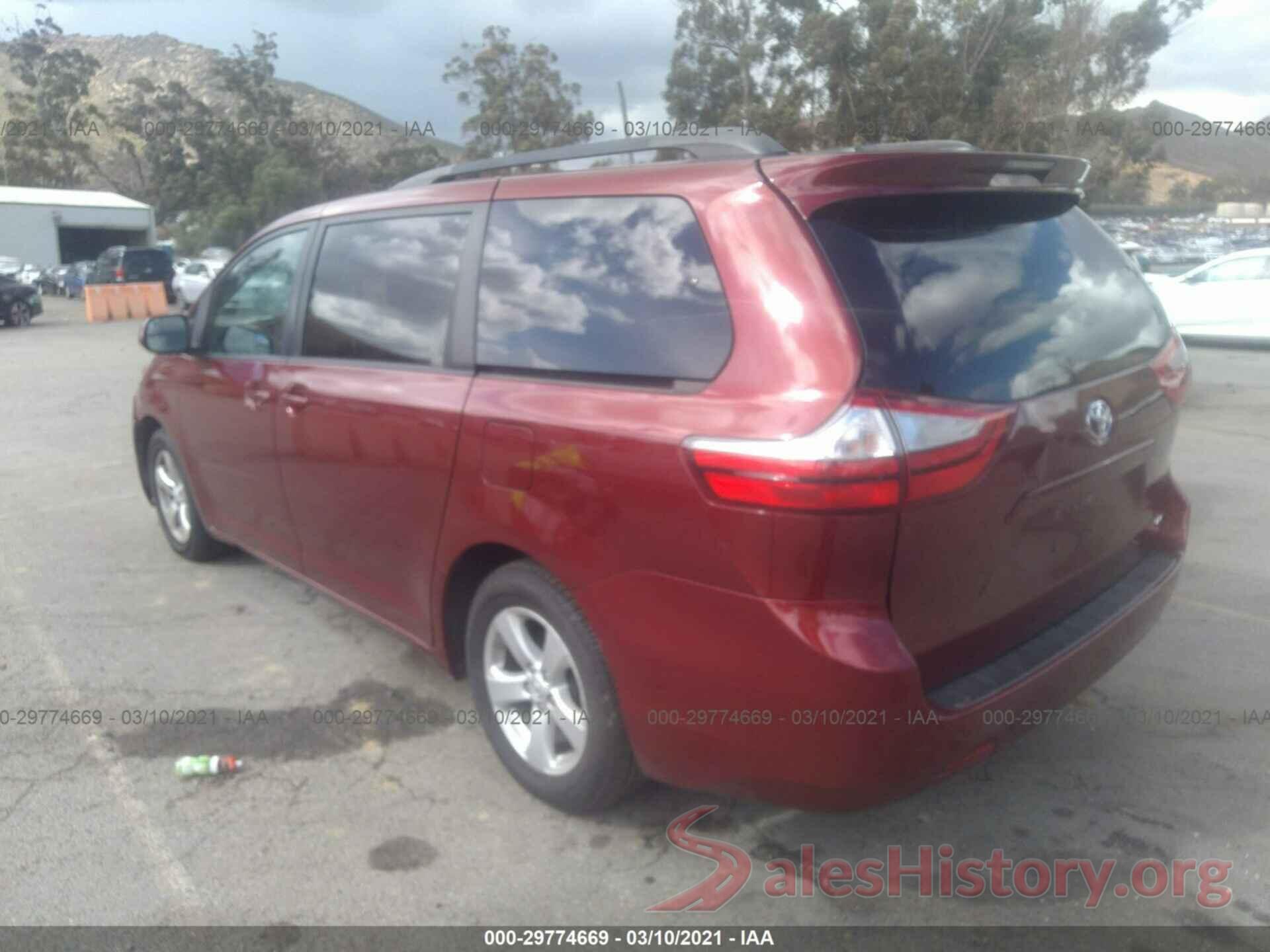 5TDKK3DC6GS716269 2016 TOYOTA SIENNA