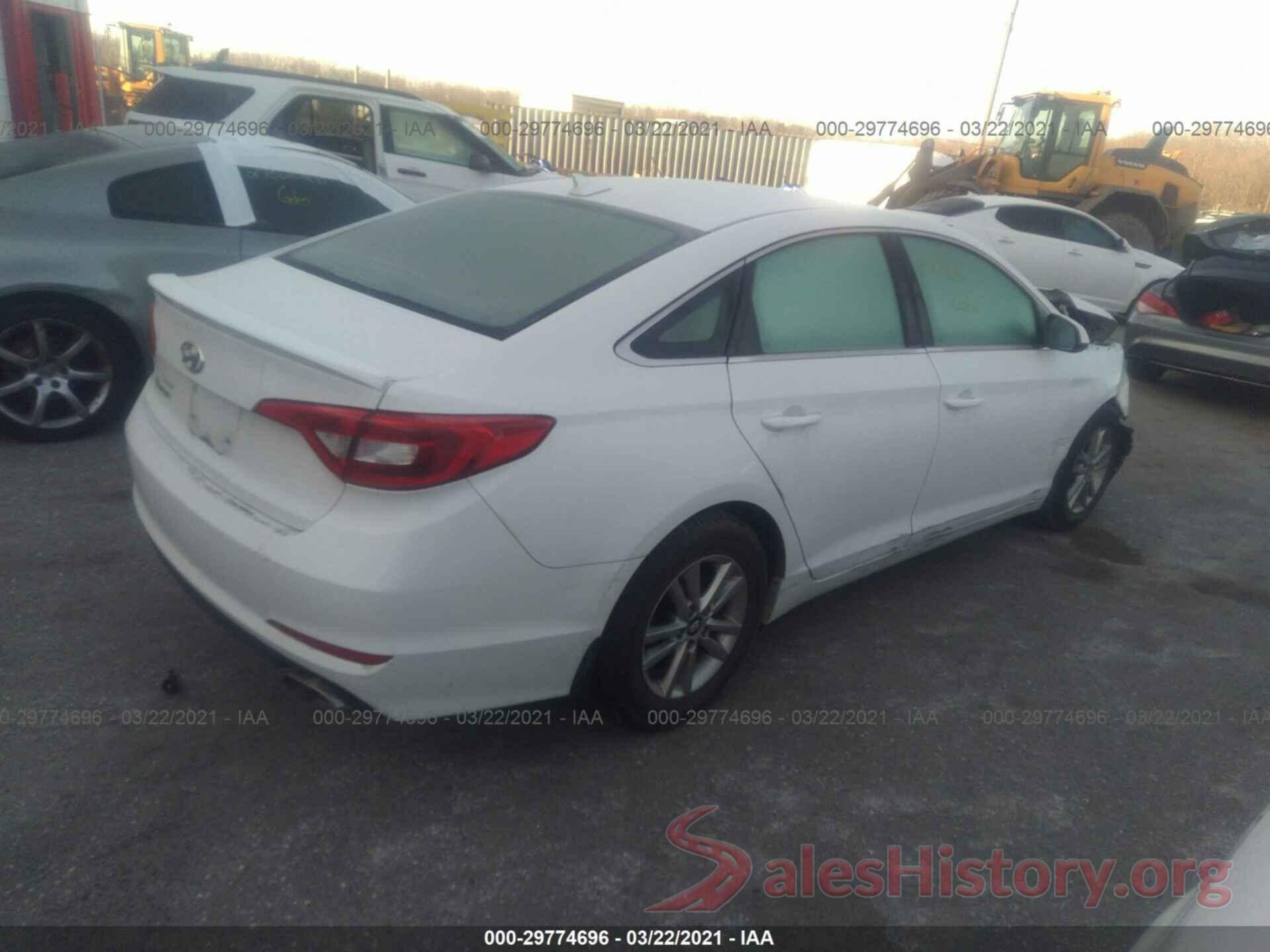 5NPE24AFXHH504158 2017 HYUNDAI SONATA