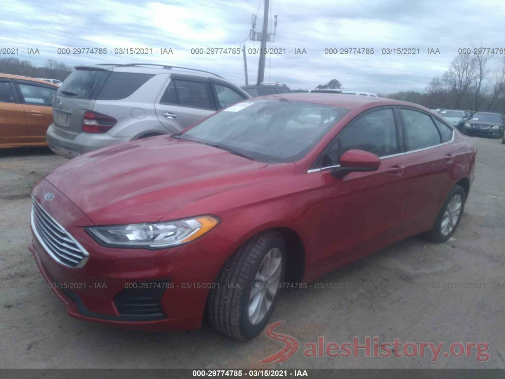 3FA6P0HD8LR160294 2020 FORD FUSION