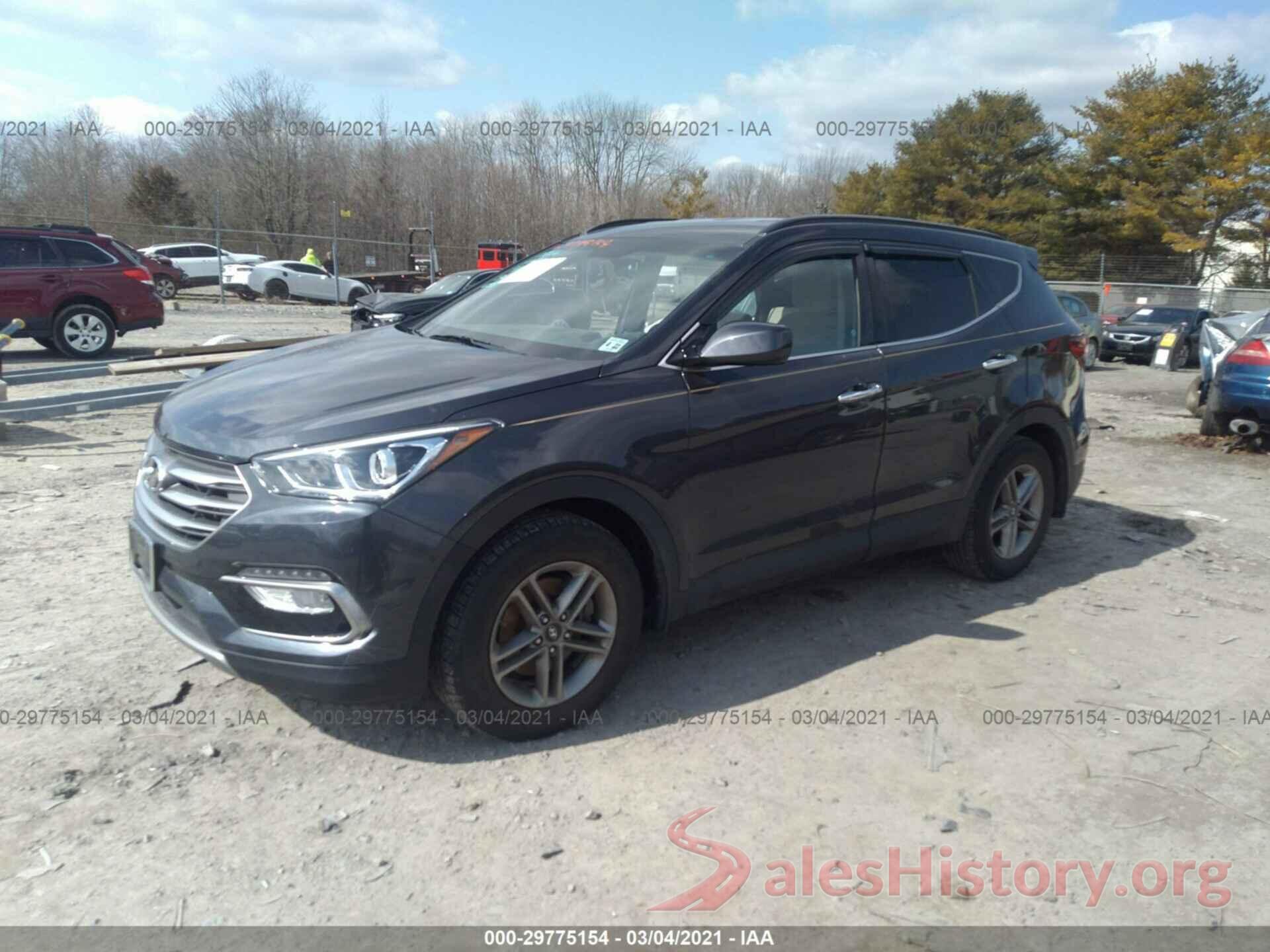 5XYZUDLB2HG387642 2017 HYUNDAI SANTA FE SPORT