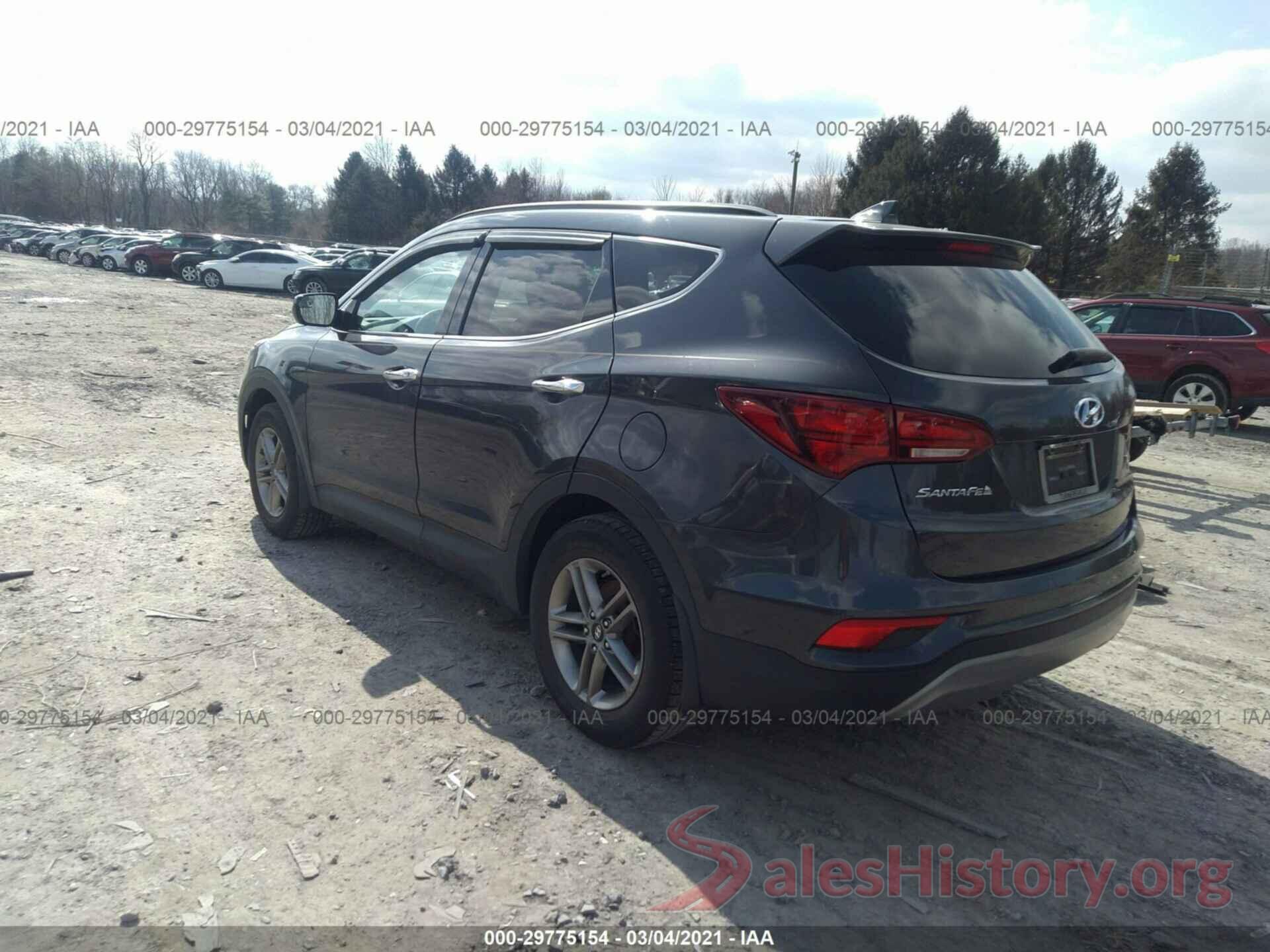 5XYZUDLB2HG387642 2017 HYUNDAI SANTA FE SPORT